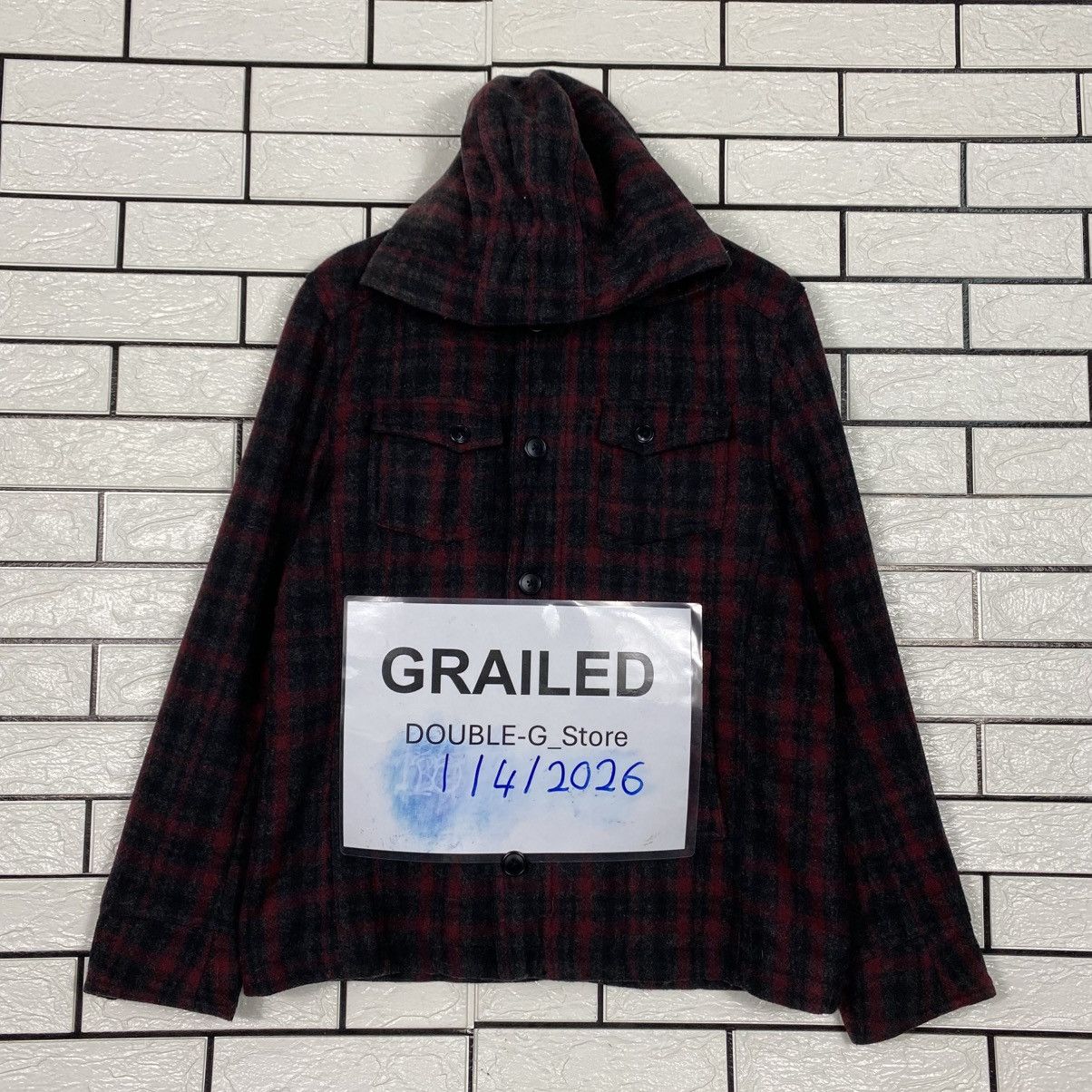 Japanese Brand 📌Vintage Wool Bomber Jacket Male & Co Tartan Issey Miyake Size US L / EU 52-54 / 3 - 1 Thumbnail