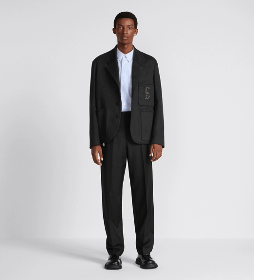Dior o1w1db10525 493C10 Pant in Black Size US 30 / EU 46 - 4 Thumbnail