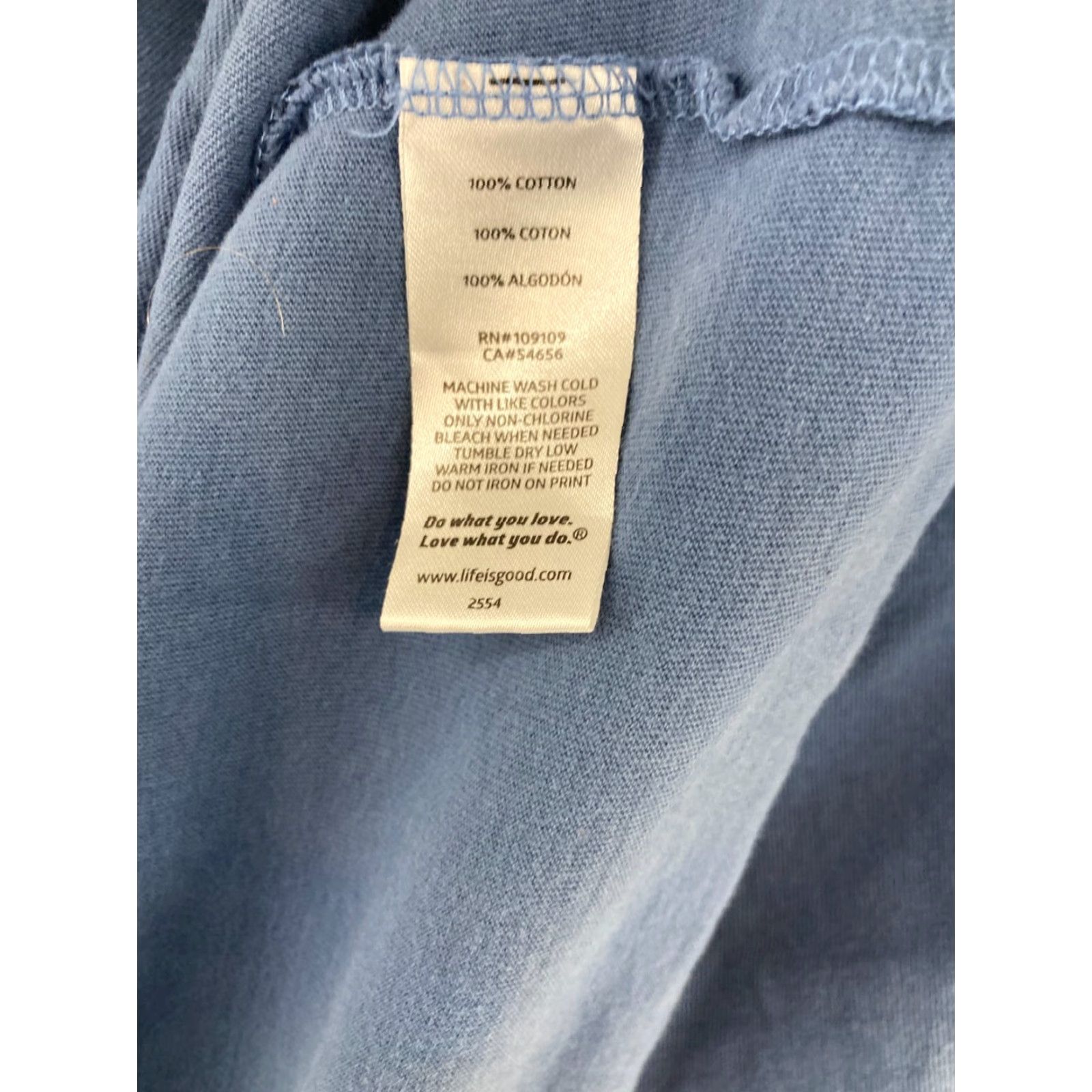 Life is Good Life Is Good Womens TShirt XL Blue Class Of 2020 Graphic Print Short Sleeve Jersey 100% Cotton Regular Size XL / US 12-14 / IT 48-50 - 7 Thumbnail