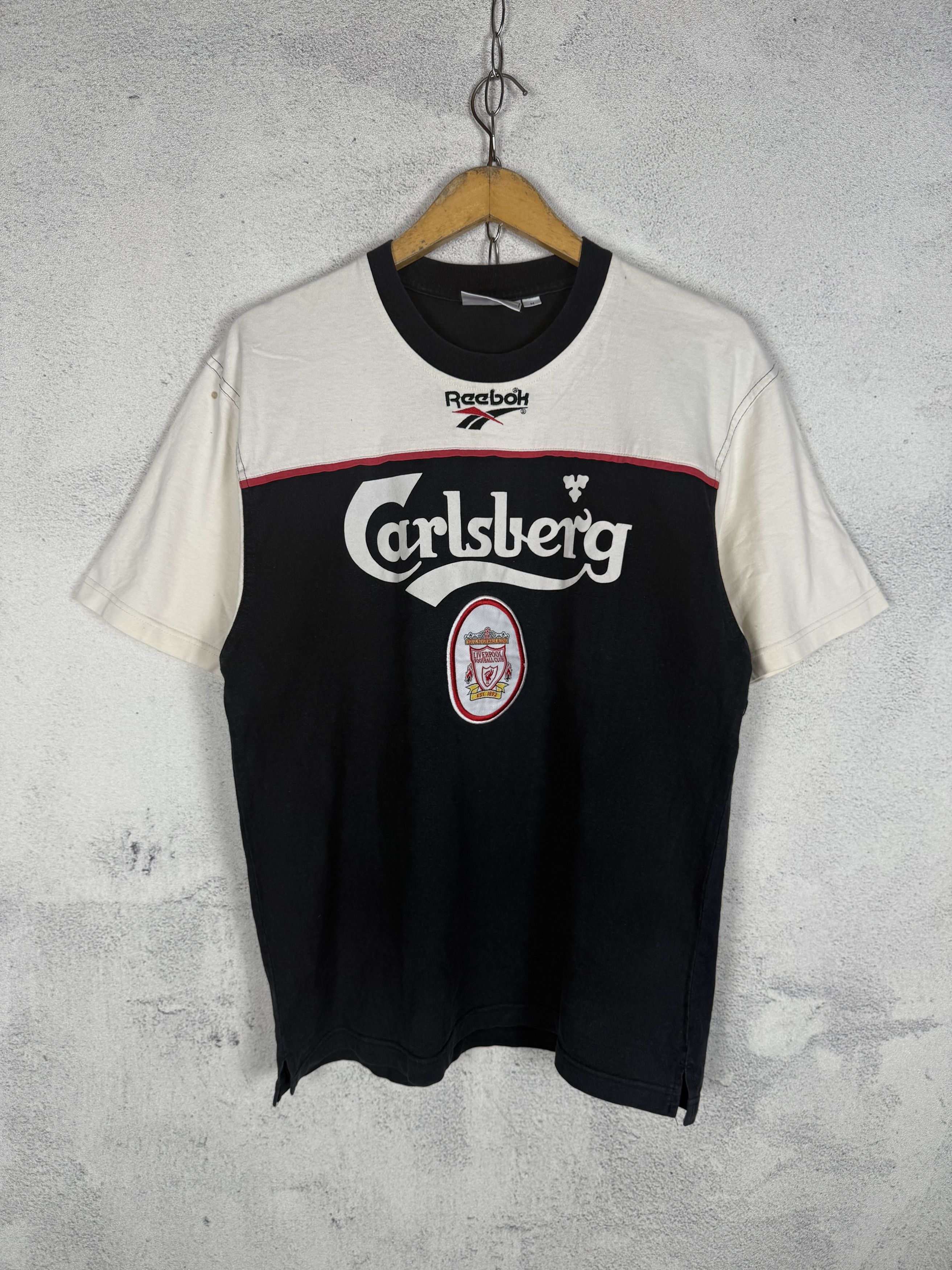 Reebok Vintage Reebok Liverpool Tshirt Size US M / EU 48-50 / 2 - 1 Thumbnail