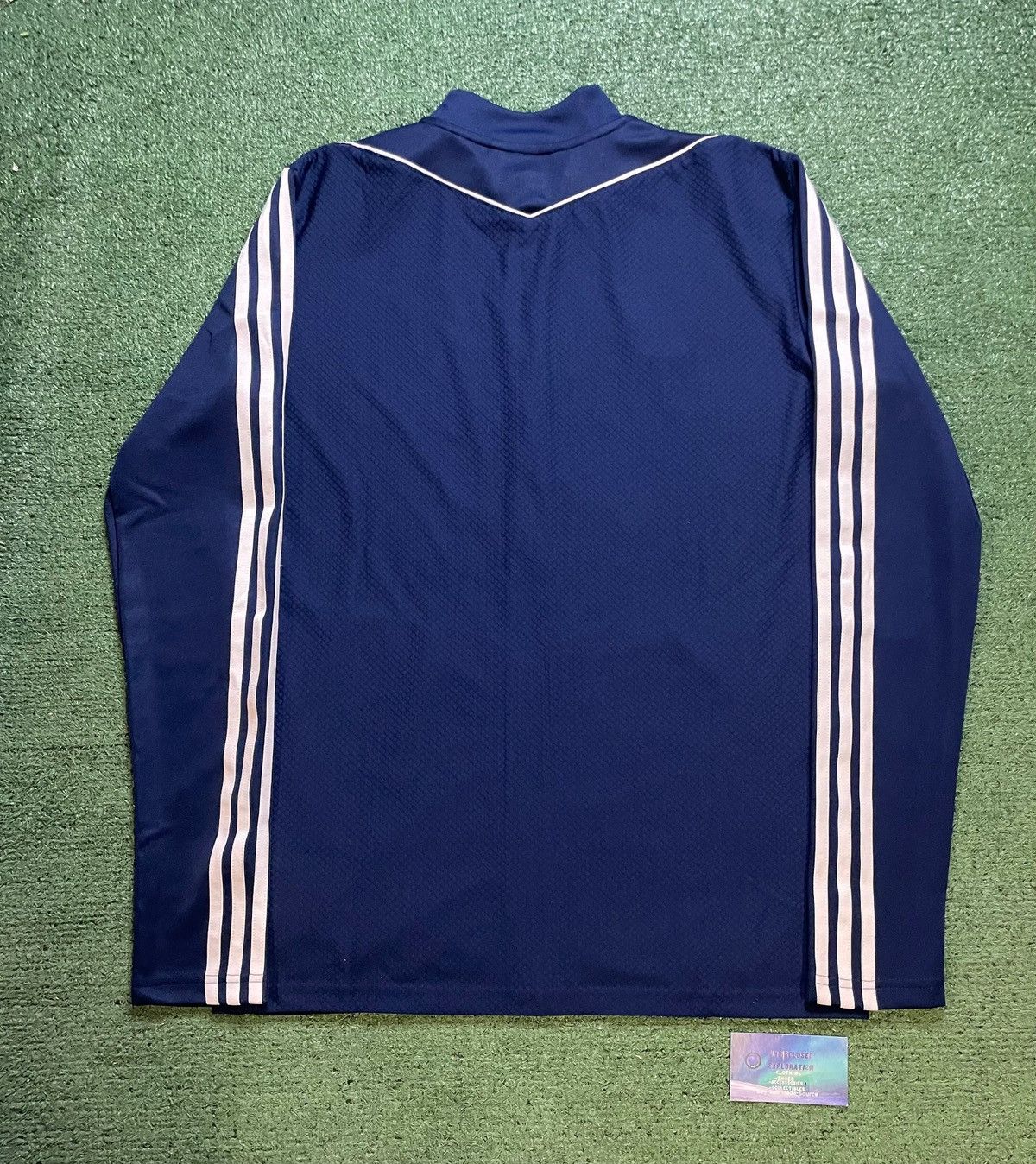 Adidas Adidas navy and white tracksuit Size US M / EU 48-50 / 2 - 3 Thumbnail
