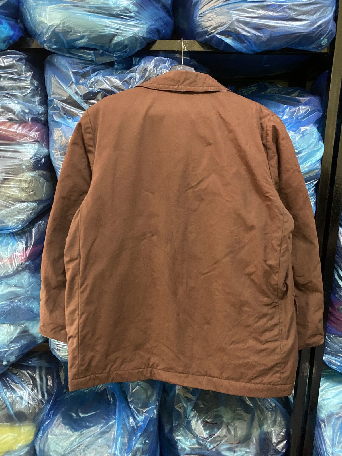 Vintage Vintage Brown Canvas Winter Work Jacket with Faux Fur Lining Size US M / EU 48-50 / 2 - 8 Thumbnail
