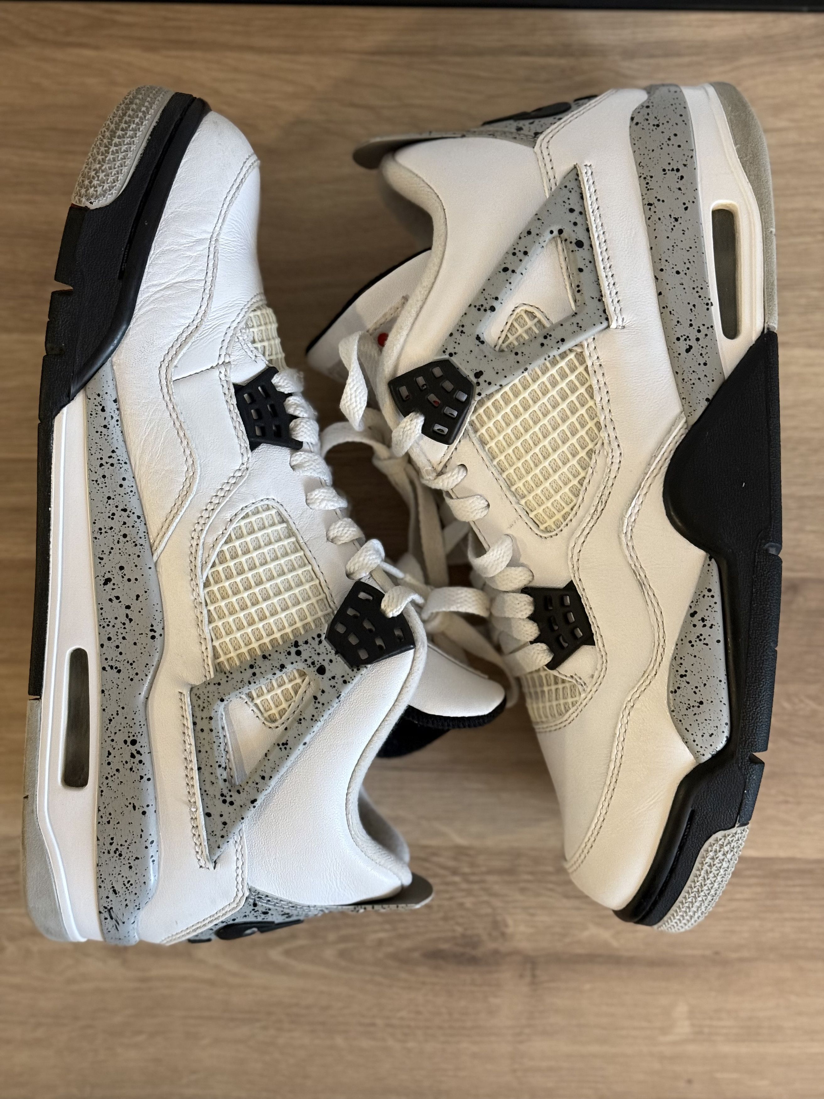 Jordan Brand × Nike Jordan 4 Retro White Cement (2016) Size US 9.5 / EU 42-43 - 5 Thumbnail
