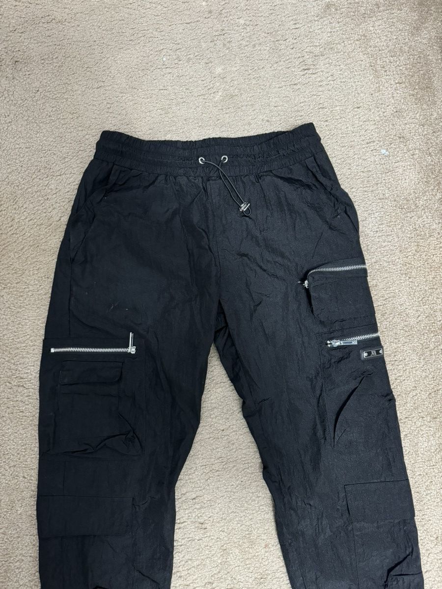 Other Black parachute cargo pant/Jogger Size US 30 / EU 46 - 2 Thumbnail