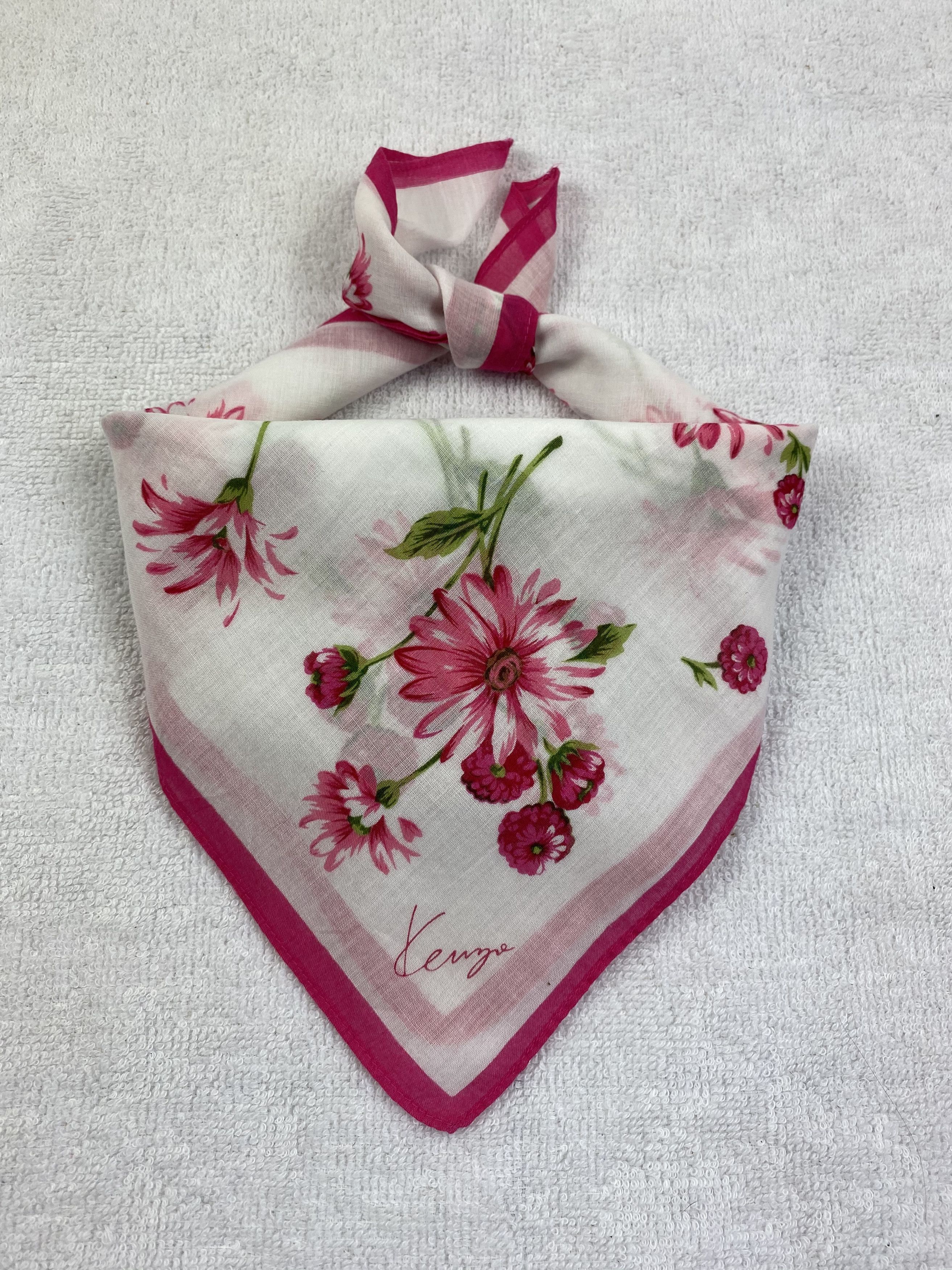 Kenzo × Vintage Kenzo Bandana / Handkerchief / Neckerchief Size ONE SIZE - 2 Thumbnail