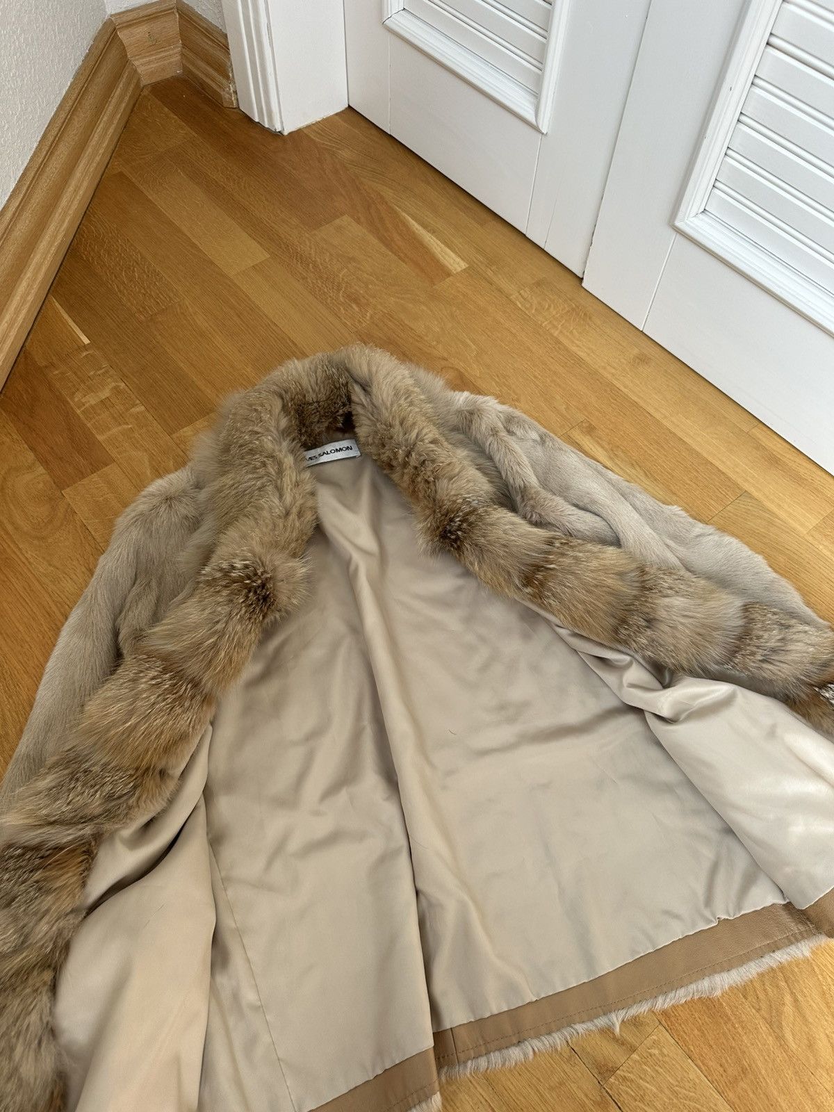 Yves Salomon Fox Fur Women’s Jacket