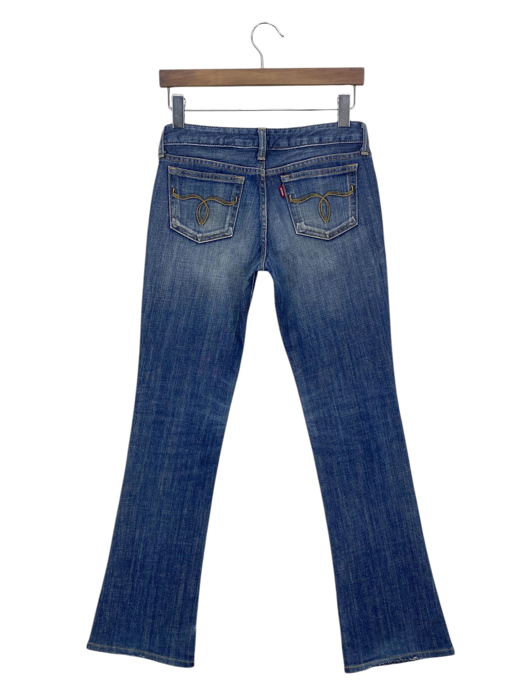 Japanese Brand × MOUSSY Moussy Jeans Flare Light Wash Jeans Low Rise Jeans Size 25" / US 0 / IT 36 - 2 Thumbnail
