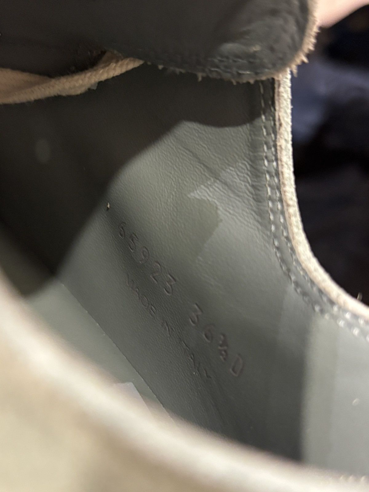 Rick Owens Rick Owens Ramones Low ‘Mouthwash/Milk’ Size US 6.5 / IT 36.5 - 6 Thumbnail