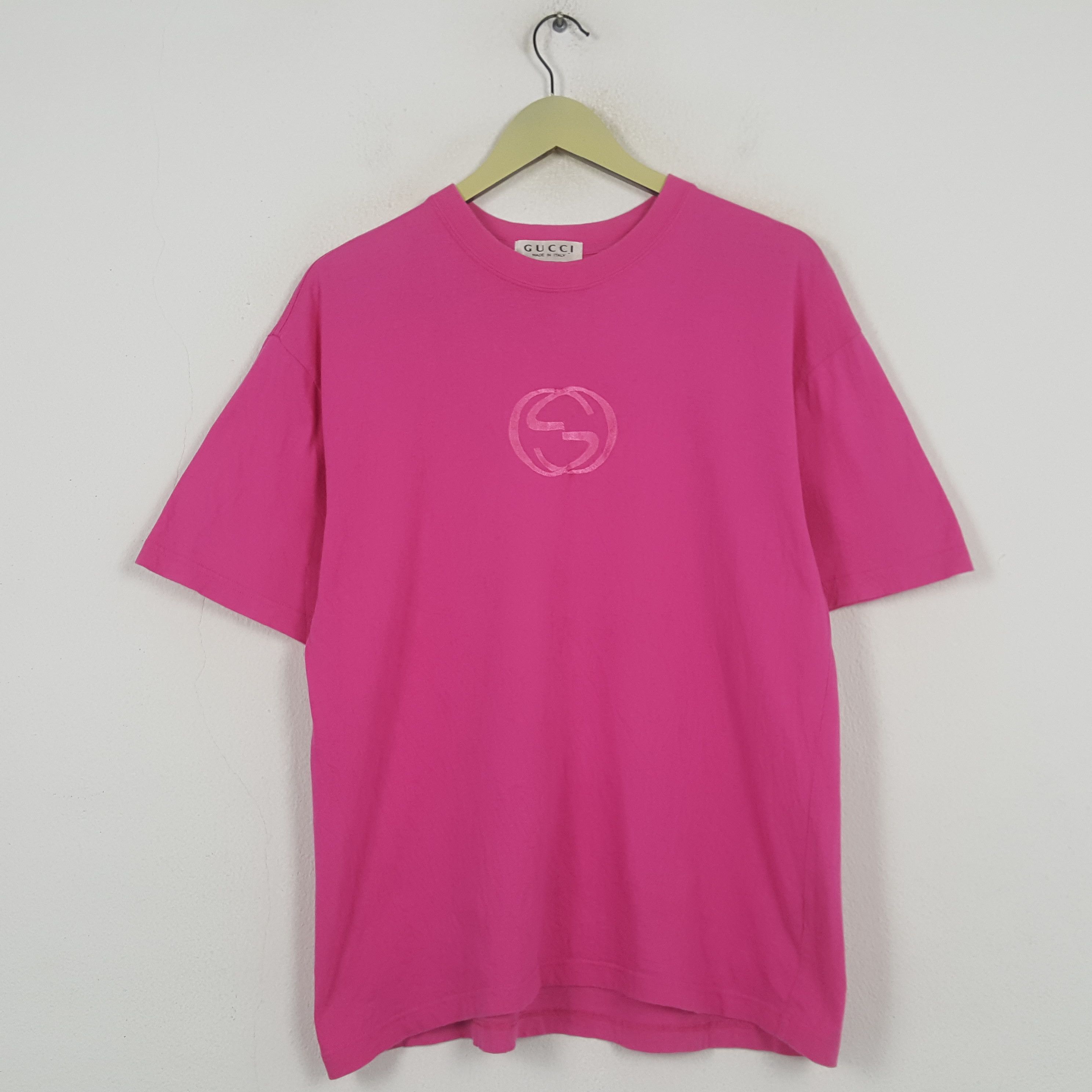 Gucci Vintage GUCCI Italian Luxury Brand T-shirt 31 Size US M / EU 48-50 / 2 - 1 Thumbnail
