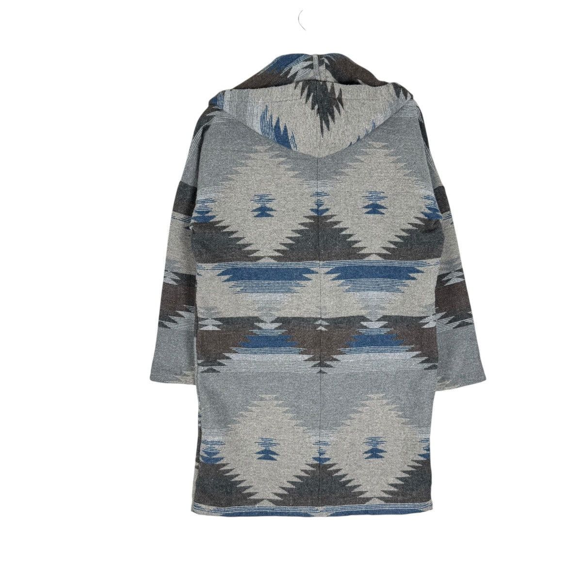 Native ☀️RADRISTA NAVAJO AZTEC HOODIE LONG JACKET LIKE PENDLETON Size M / US 6-8 / IT 42-44 - 7 Thumbnail
