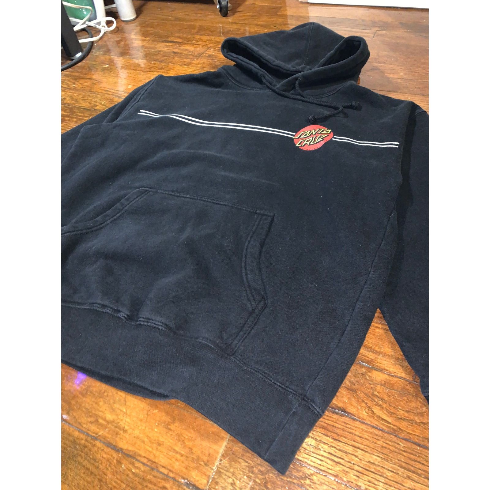 Santa Cruz Skateboards Santa Cruz Skateboards Hoodie Black Red Logo Medium Size US M / EU 48-50 / 2 - 2 Thumbnail