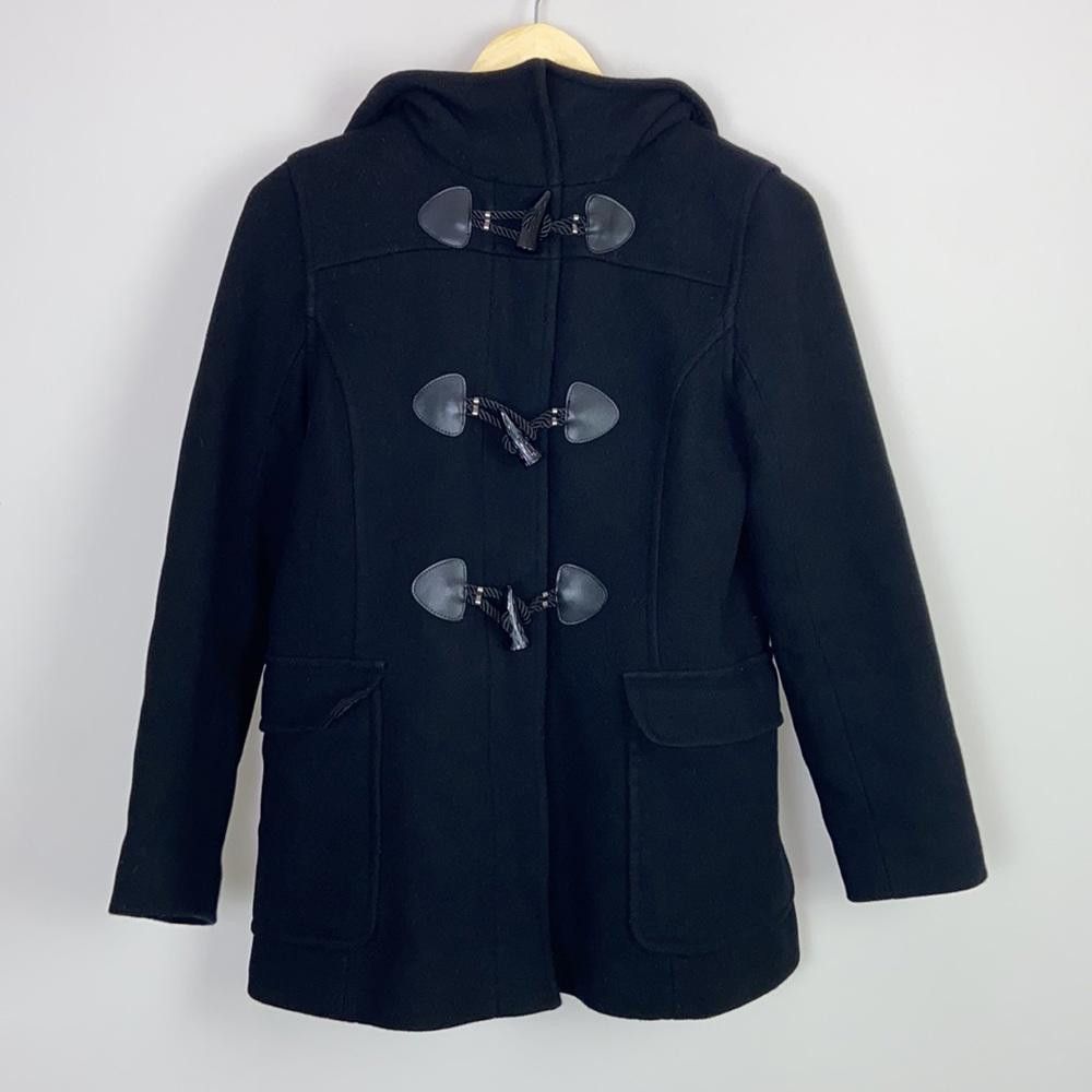 Designer Trina Turk l Wool Jacket Pea Coat Size 6 Size M / US 6-8 / IT 42-44 - 1 Thumbnail
