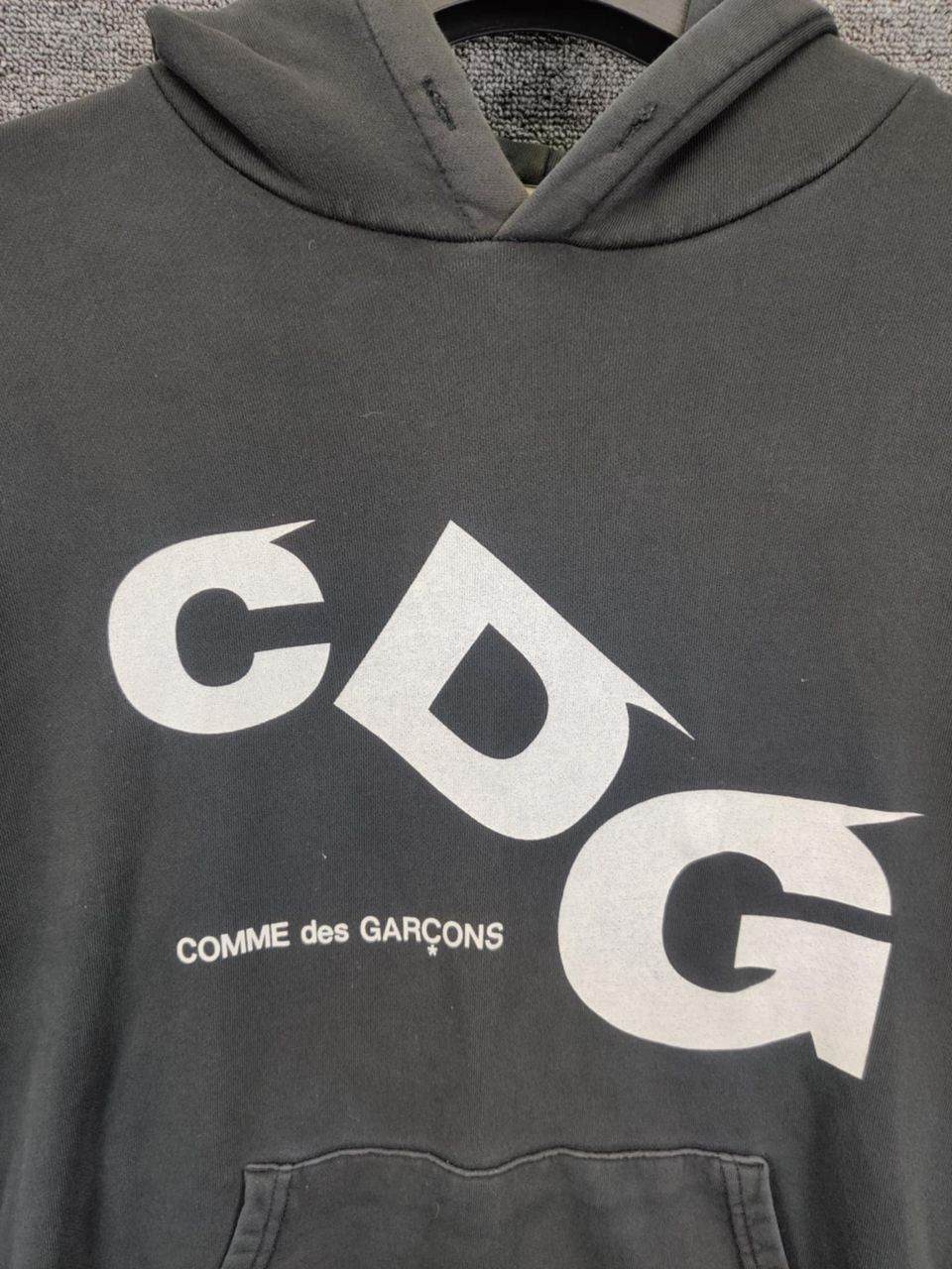Comme des Garcons Vintage Comme Des Garcons CDG Sweathirt Hooodie Pullover Size US XL / EU 56 / 4 - 2 Thumbnail