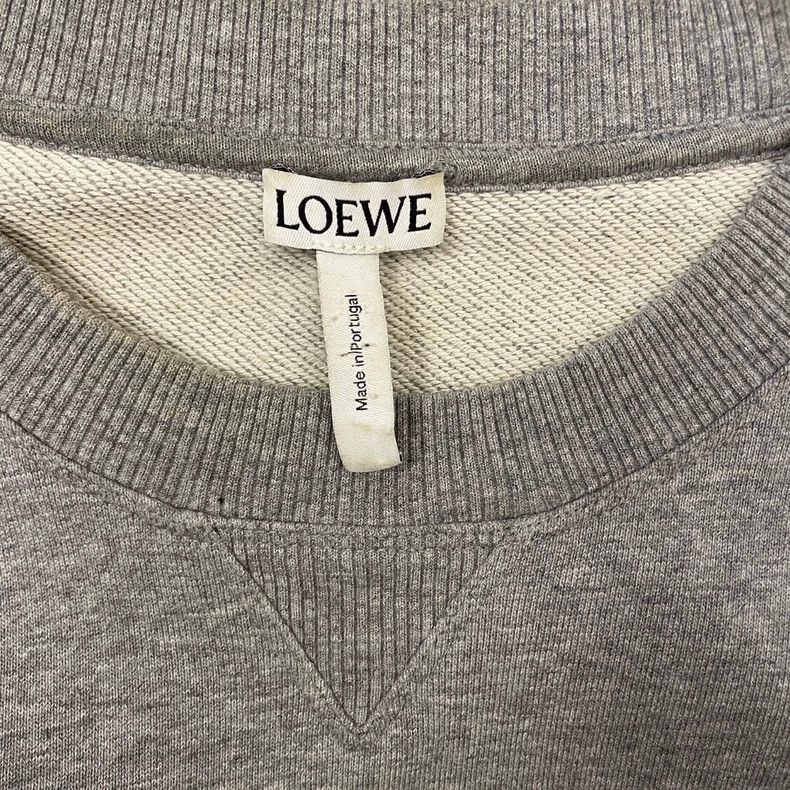 Loewe loewe Classic color embroidered large logo round-neck sweat Size US M / EU 48-50 / 2 - 5 Thumbnail