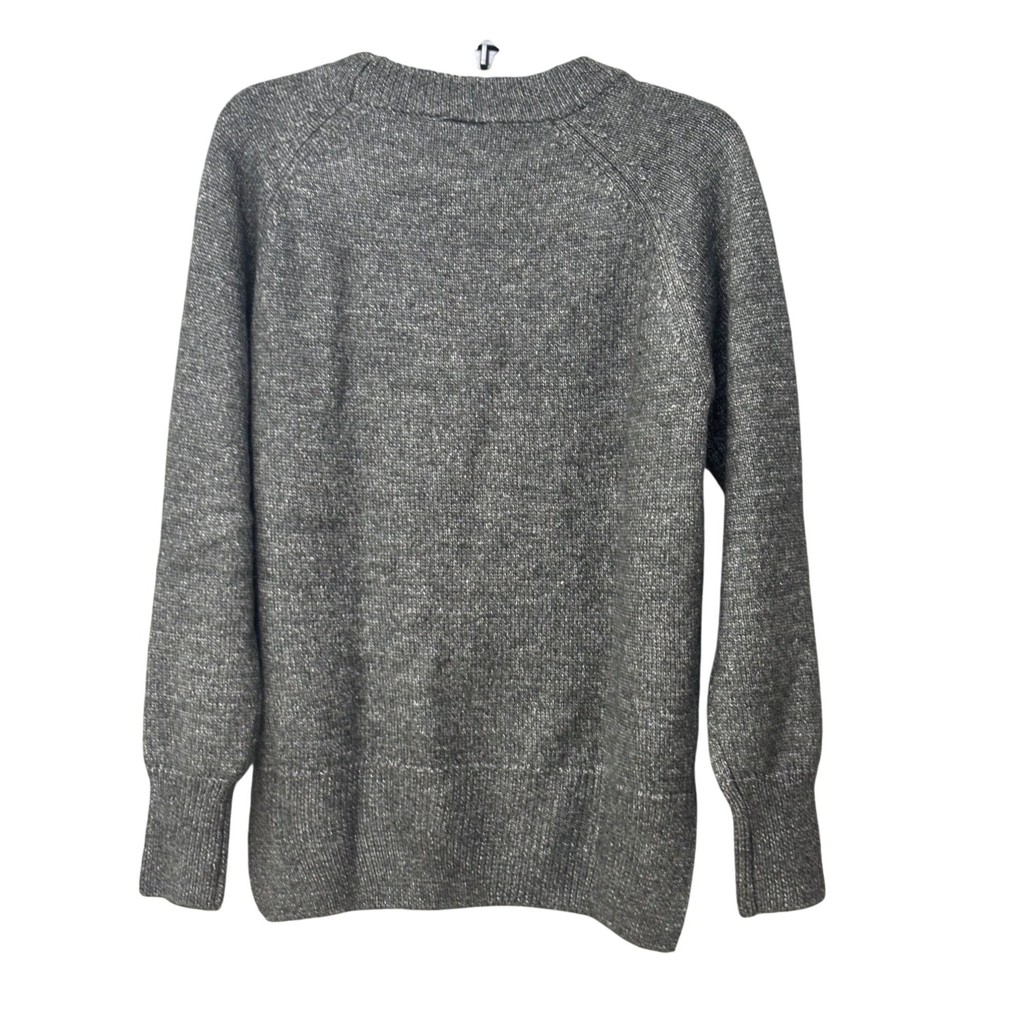 Other St. John’s Bay Mixed Stitch Reglan, Crew Neck Sweater, Charc Size M / US 6-8 / IT 42-44 - 4 Thumbnail
