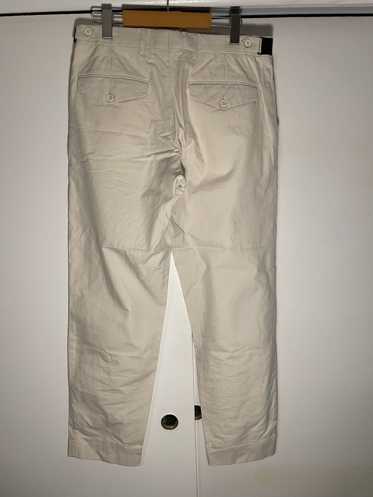 Dries Van Noten Sand / creme / offwhite pants Size US 30 / EU 46 - 2 Thumbnail