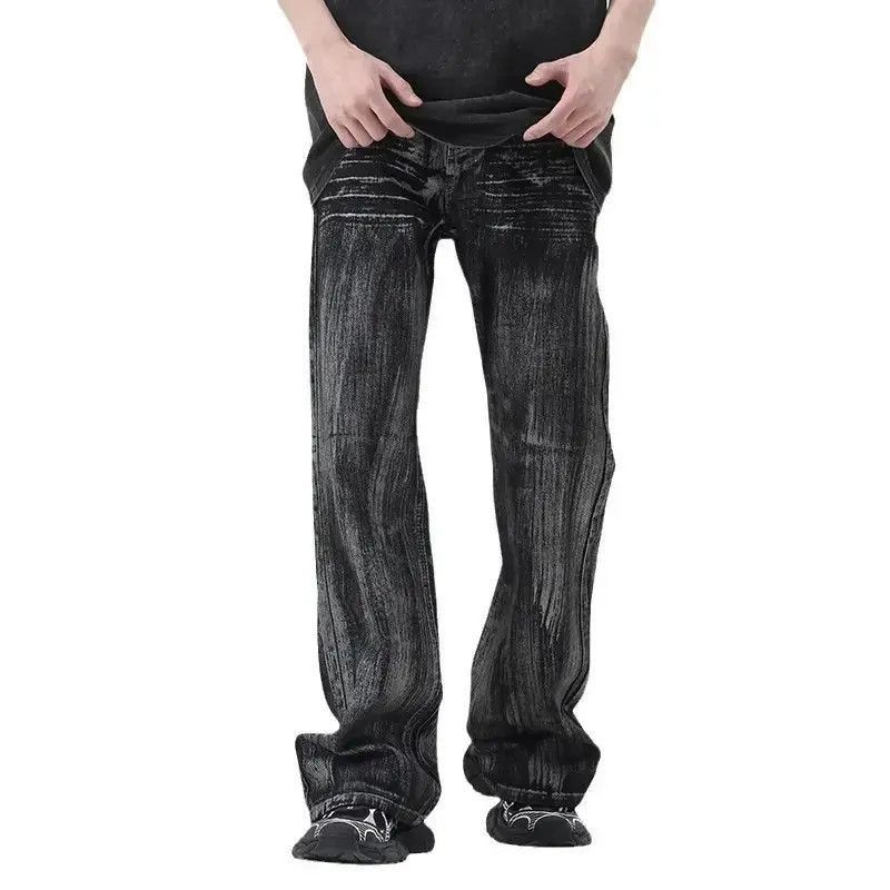 Japanese Brand Retro loose high street micro flared jeans Size US 32 / EU 48 - 5 Thumbnail