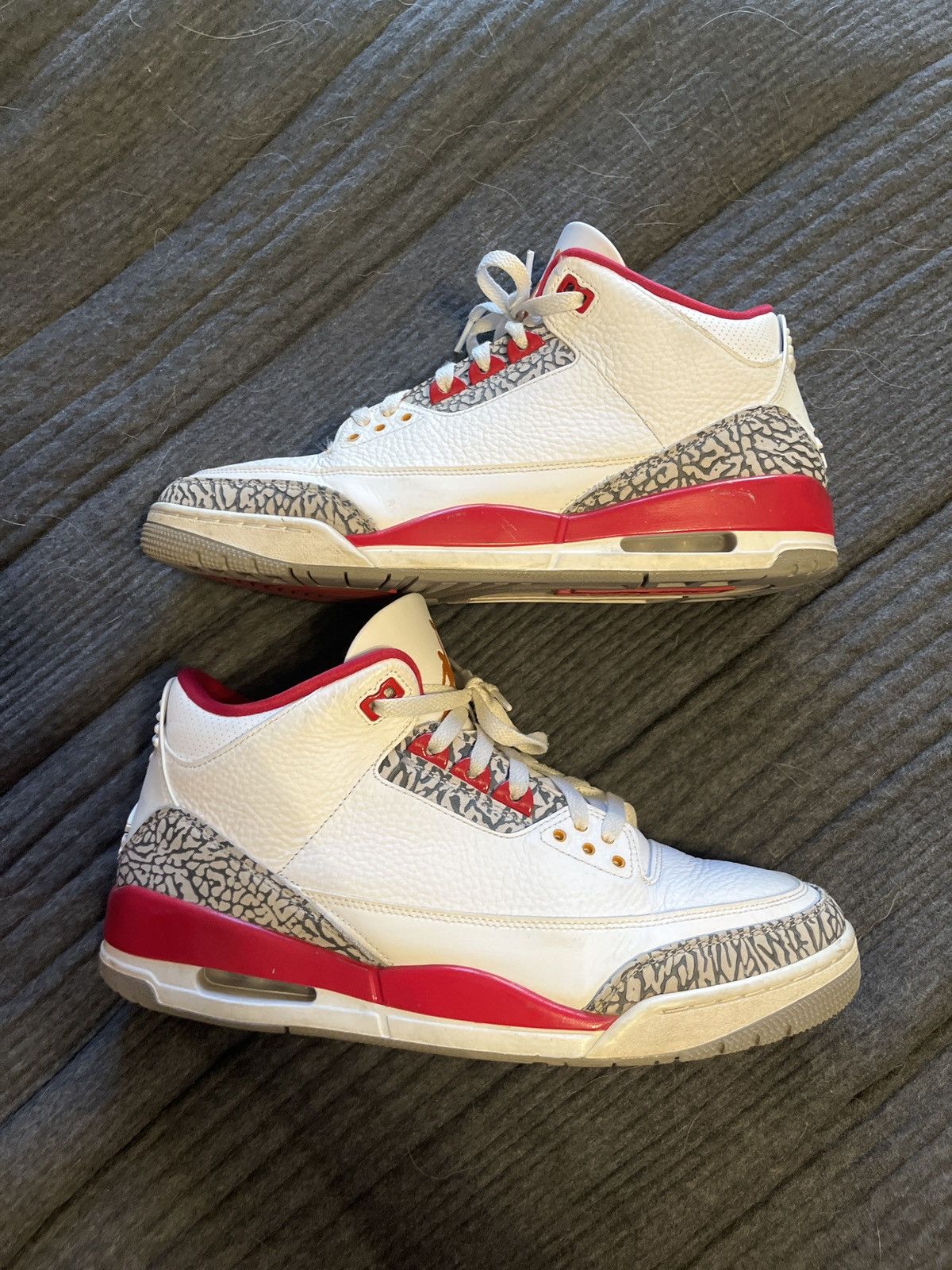 Jordan Brand × Nike Nike Jordan 3 cardinal red Size US 13 / EU 46 - 6 Thumbnail