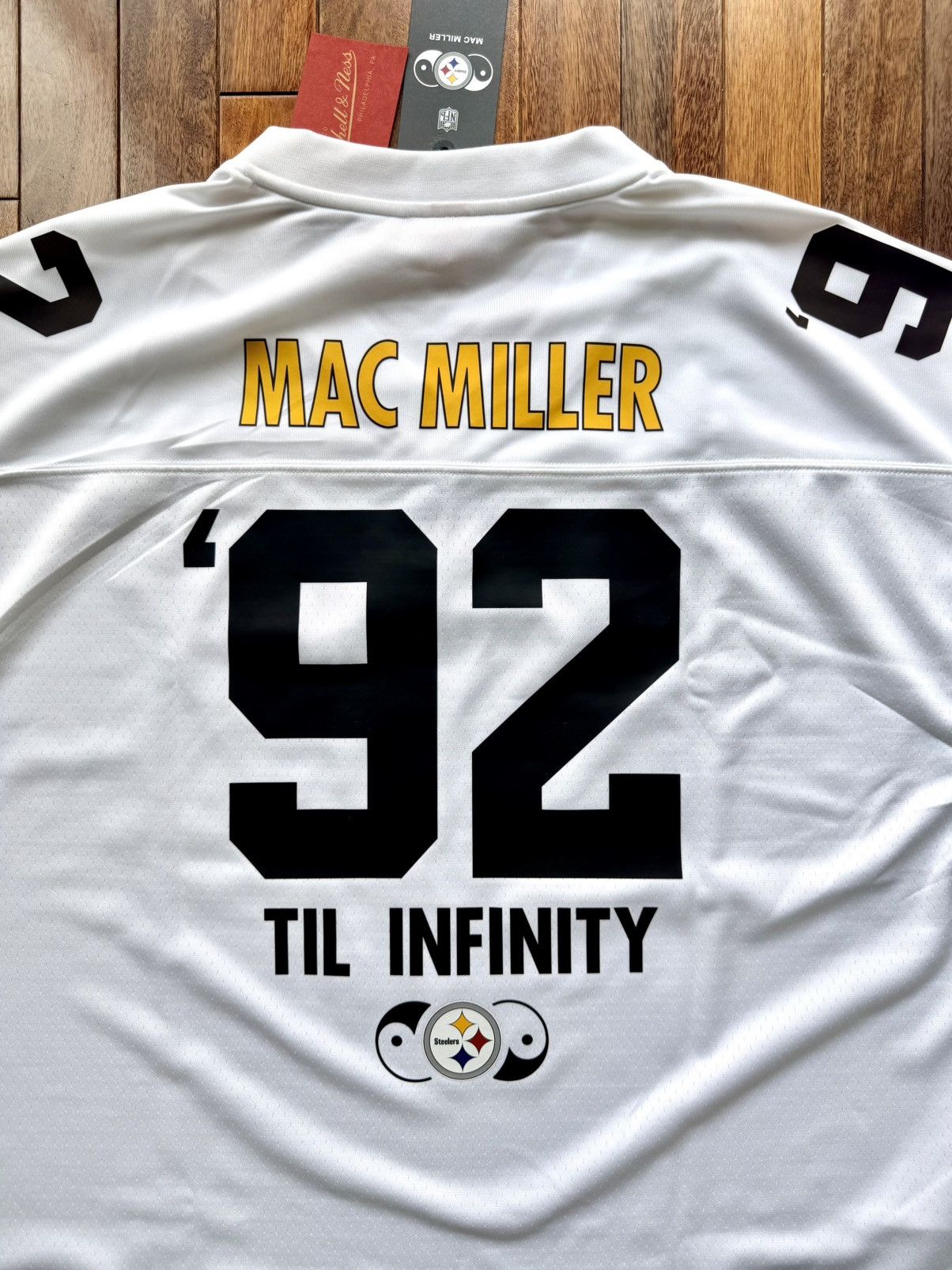Mac Miller Mac Miller Steelers Blue Slide Park 92 till infinity Jersey Size US L / EU 52-54 / 3 - 1 Thumbnail
