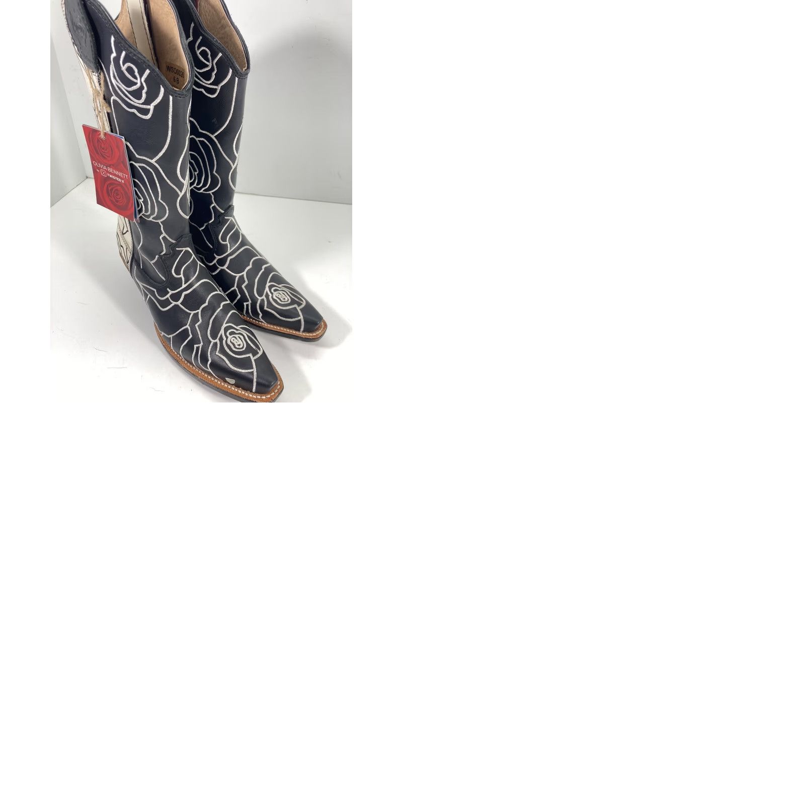 Twisted X Twisted X Olivia Bennett Boots Women Sz 6 B Black Leather Floral Western NWT Size US 6 / IT 36 - 11 Thumbnail