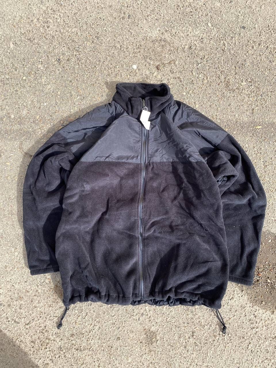 Japanese Brand × Vintage Vintage Nike Style Drill fleece jacket sweatshirt Size US XL / EU 56 / 4 - 1 Thumbnail