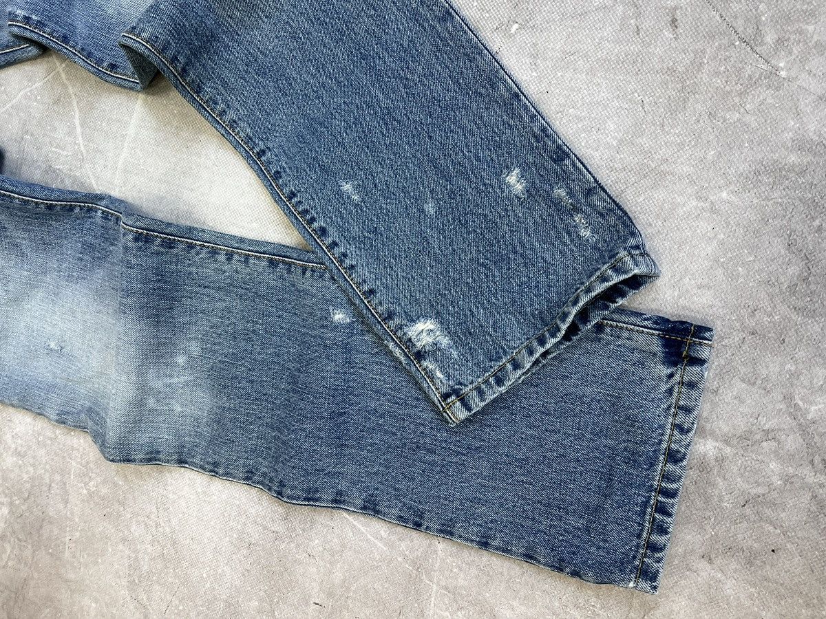 Dolce & Gabbana Dolce Gabbana Denim Slim Jeans Distressed Y2K Size US 30 / EU 46 - 5 Thumbnail