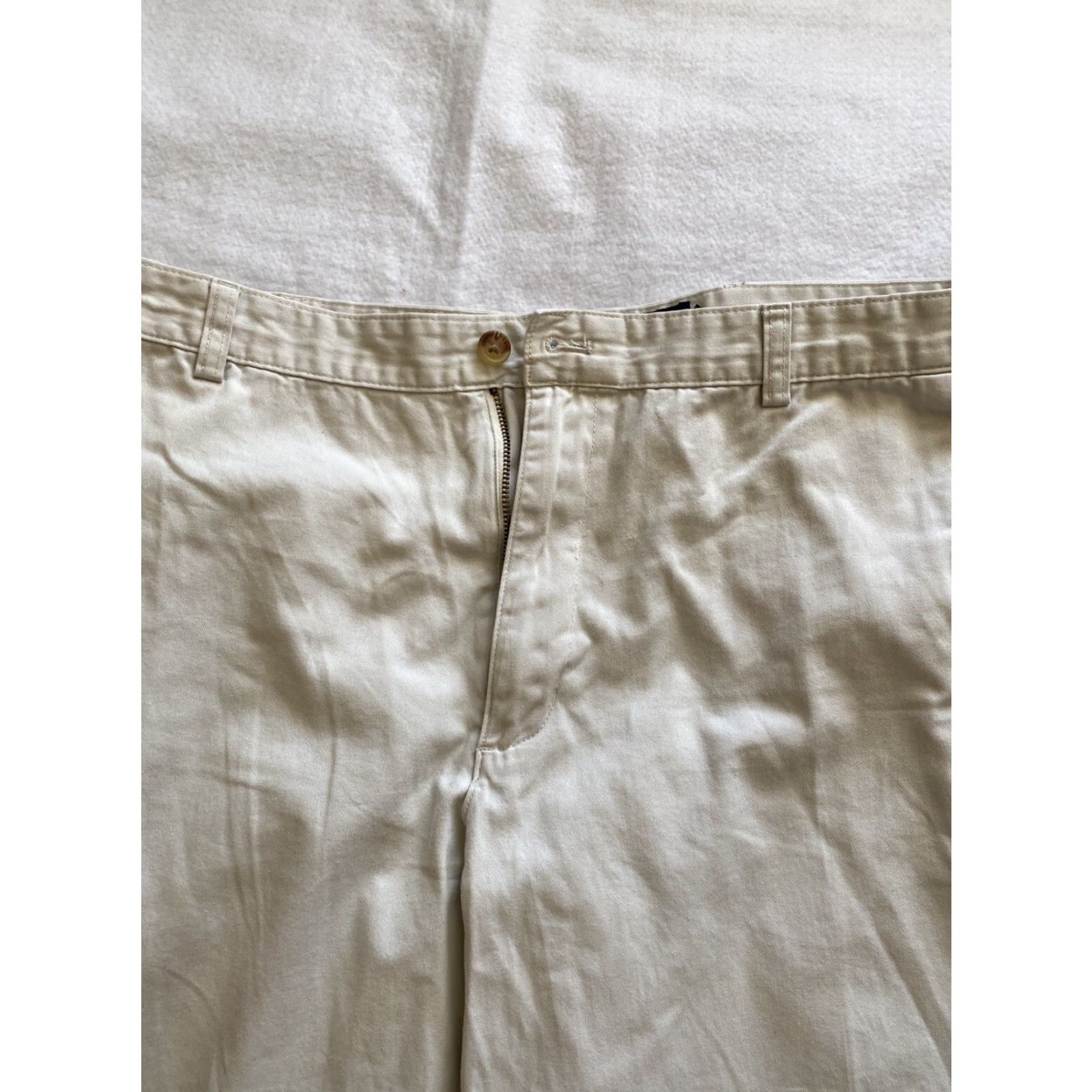 Chaps Chaps Chino Pants Men’s 36x32 Beige Regular Cotton Khakis Casual Pants Mens Beige 36 32 Inseam Size US 36 / EU 52 - 3 Thumbnail
