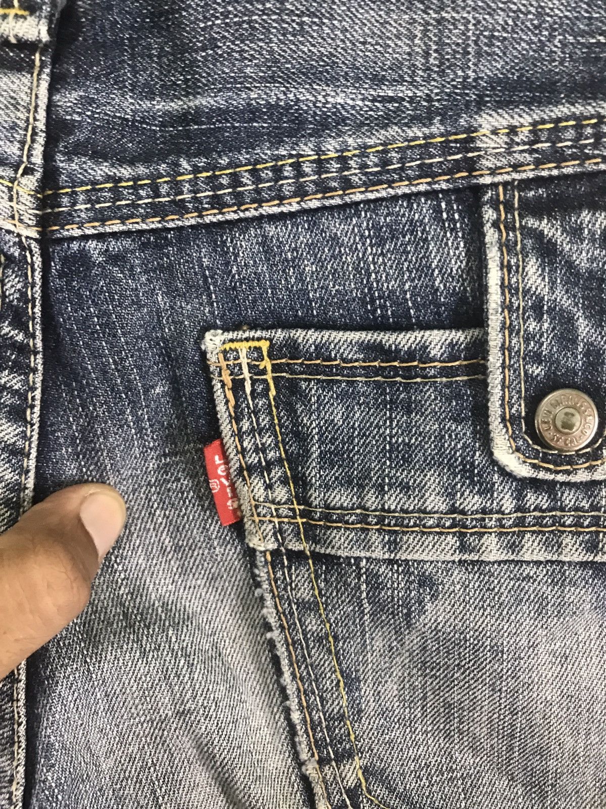 Levi's Vintage levis women very rare Size 29" - 5 Thumbnail