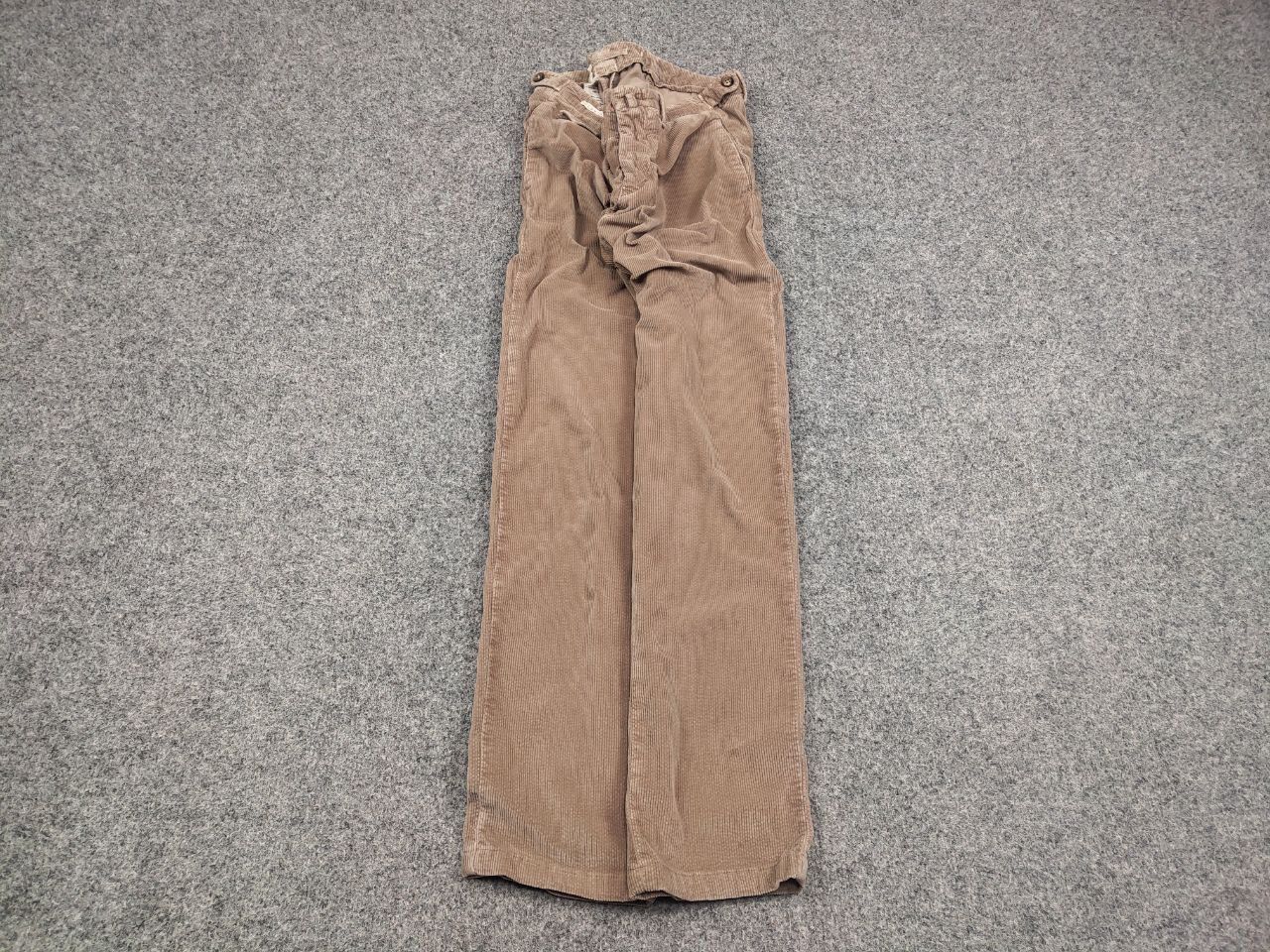 L.B.M. 1911 LBM 1911 Italy Design Beige Corduroy trouser Casual Pants Size US 34 / EU 50 - 2 Thumbnail