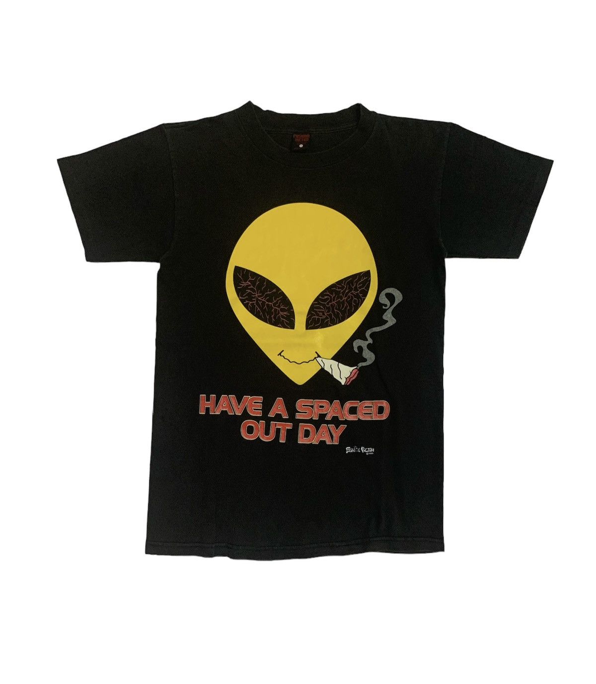 image of Fashion Victim Alien Marijuana Tshirt in Black, Men's (Size Medium)