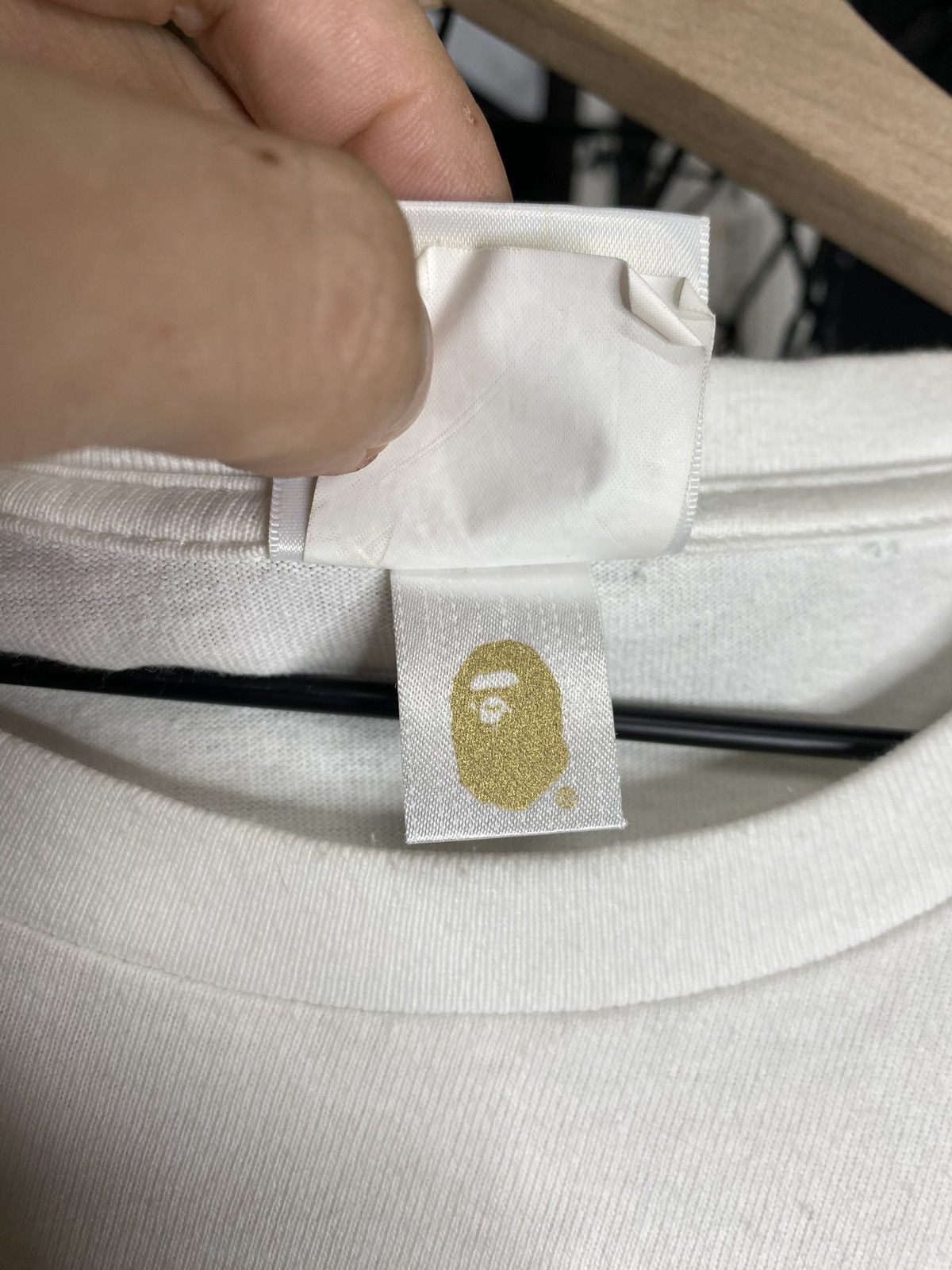 Bape A Bathing Ape Multi Camo Bape College Tee Fits Large Size US L / EU 52-54 / 3 - 6 Thumbnail