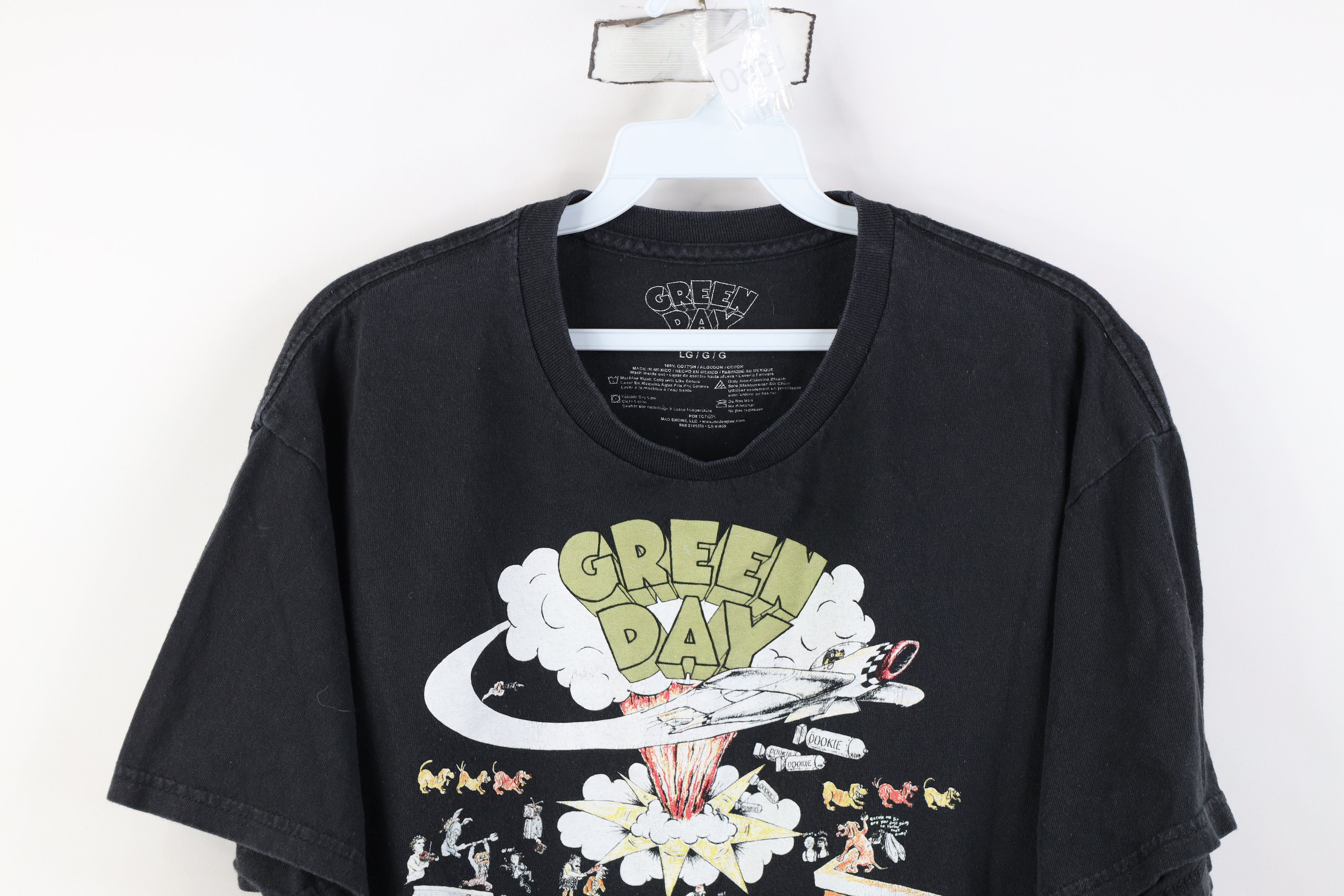 Vintage Vintage Y2K Dookie Green Day Band Short Sleeve T-Shirt Black Size US L / EU 52-54 / 3 - 2 Thumbnail