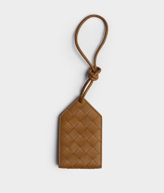 Bottega Veneta o1loc1c0325 Size: OS / 629752 Luggage Tag Mustard/Black Size ONE SIZE - 1 Thumbnail
