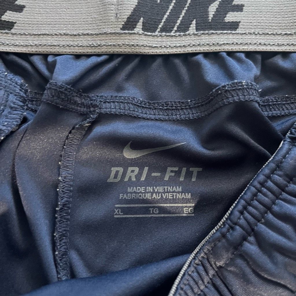 Nike Nike Navy Athletic Workout Shorts Men XL Size US 40 / EU 56 - 3 Thumbnail