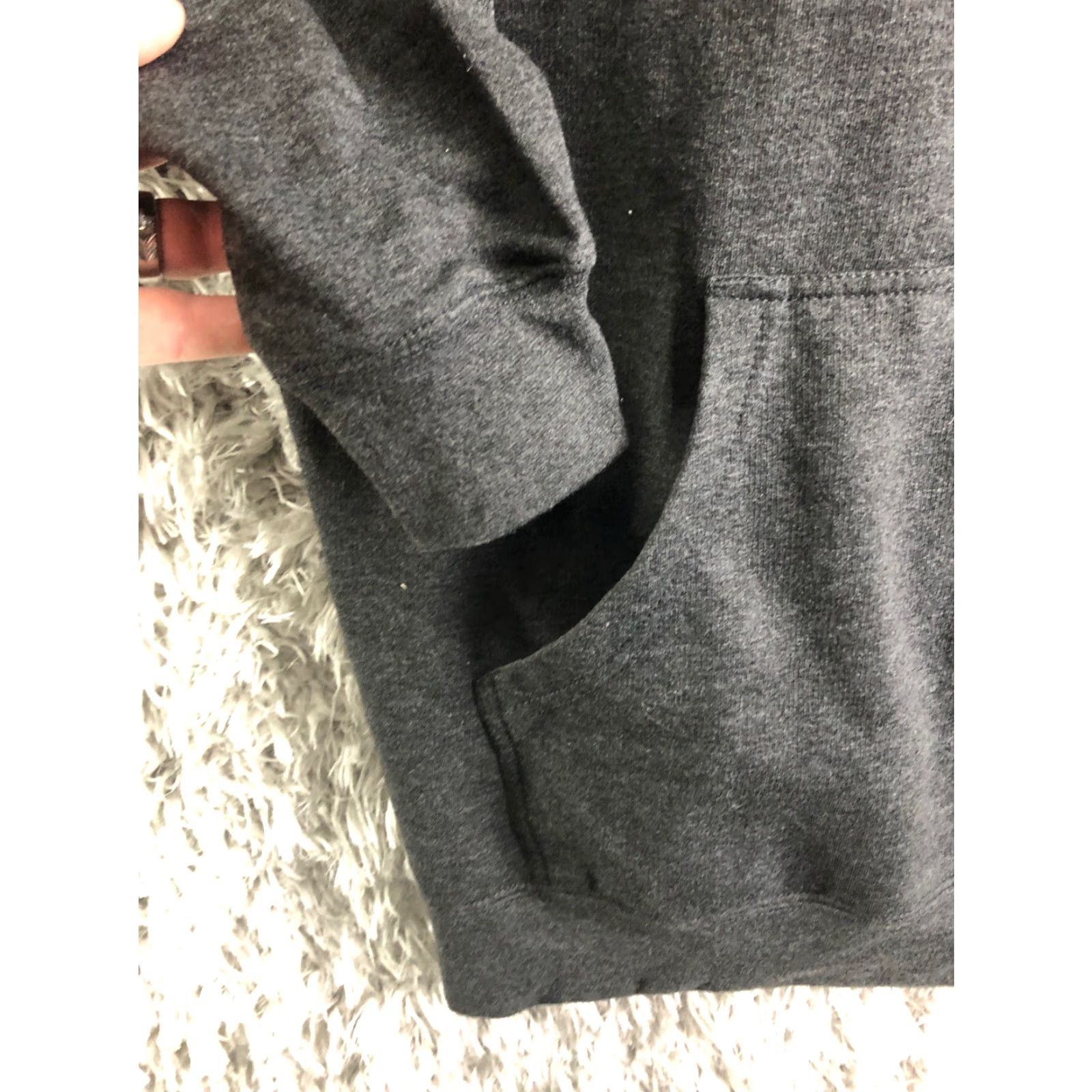 Vintage Independent Trading Company Hoodie Gray Medium Mens Long Sleeve Pullover Size US M / EU 48-50 / 2 - 3 Thumbnail