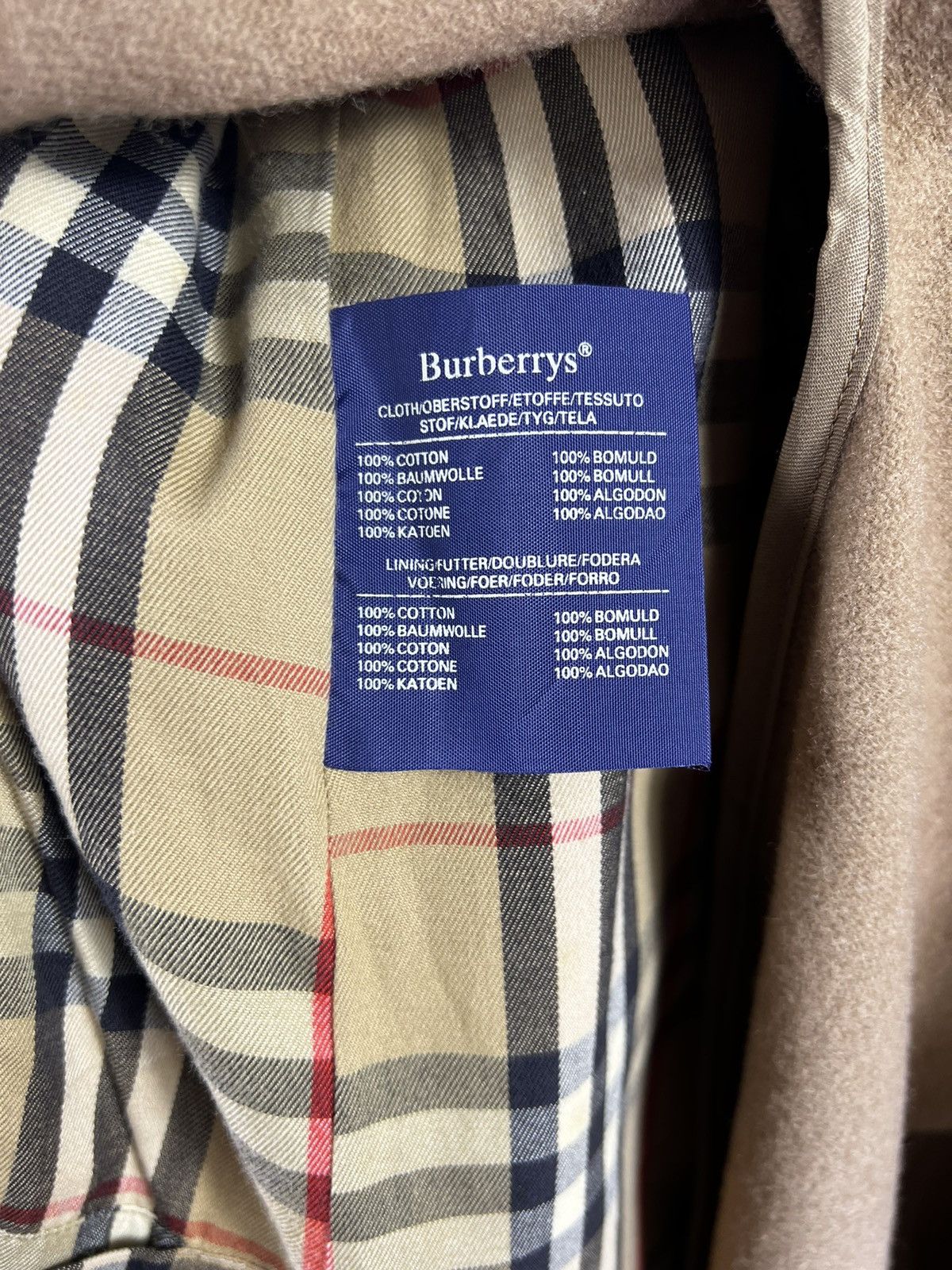 Burberry Prorsum 🔥 VINTAGE ENGLAND BURBERRYs PRORSUM long over coat Size US M / EU 48-50 / 2 - 7 Thumbnail