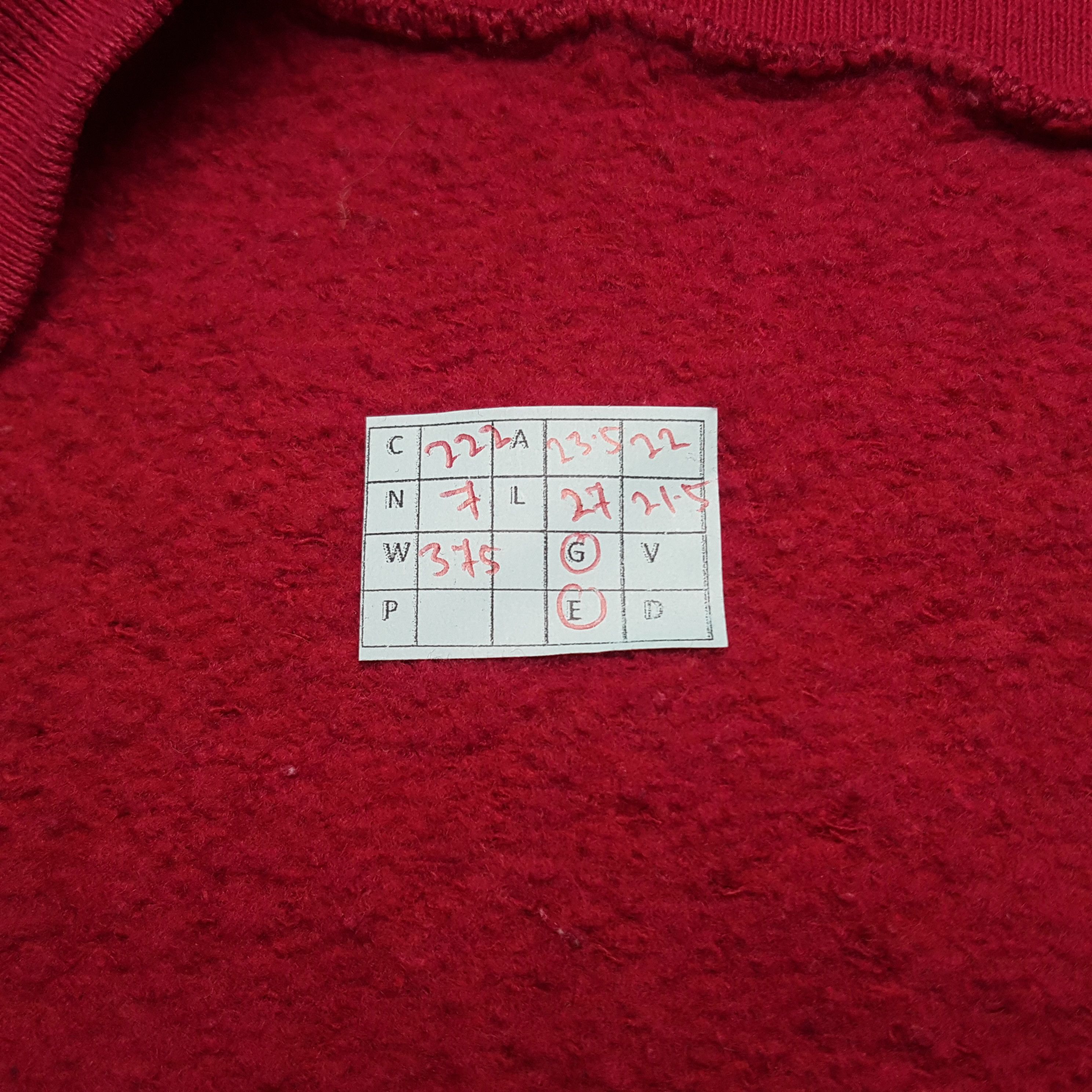 Vintage Vintage Heart Beat Sweatshirt Boy Sweatshirt Size US L / EU 52-54 / 3 - 8 Thumbnail