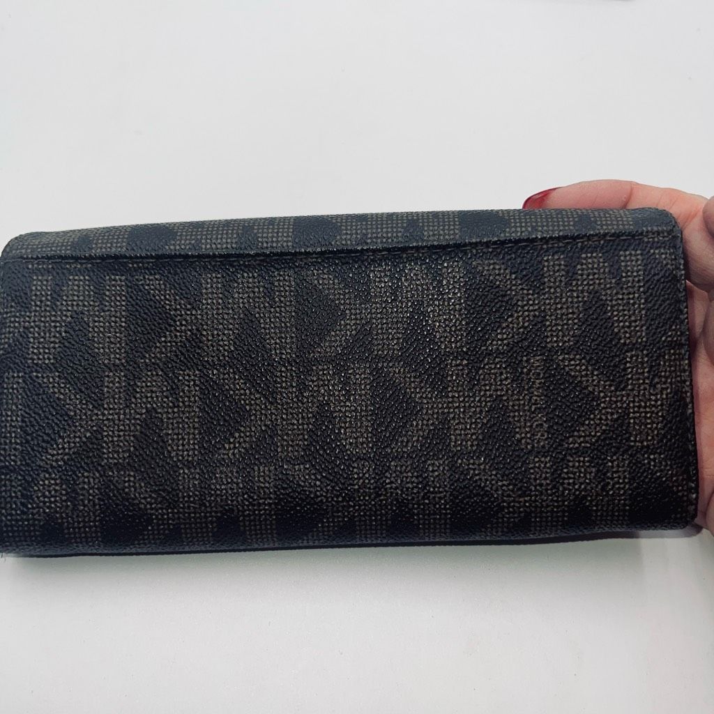Michael Kors Michael Kors long Signature Snap Wallet Size ONE SIZE - 3 Thumbnail