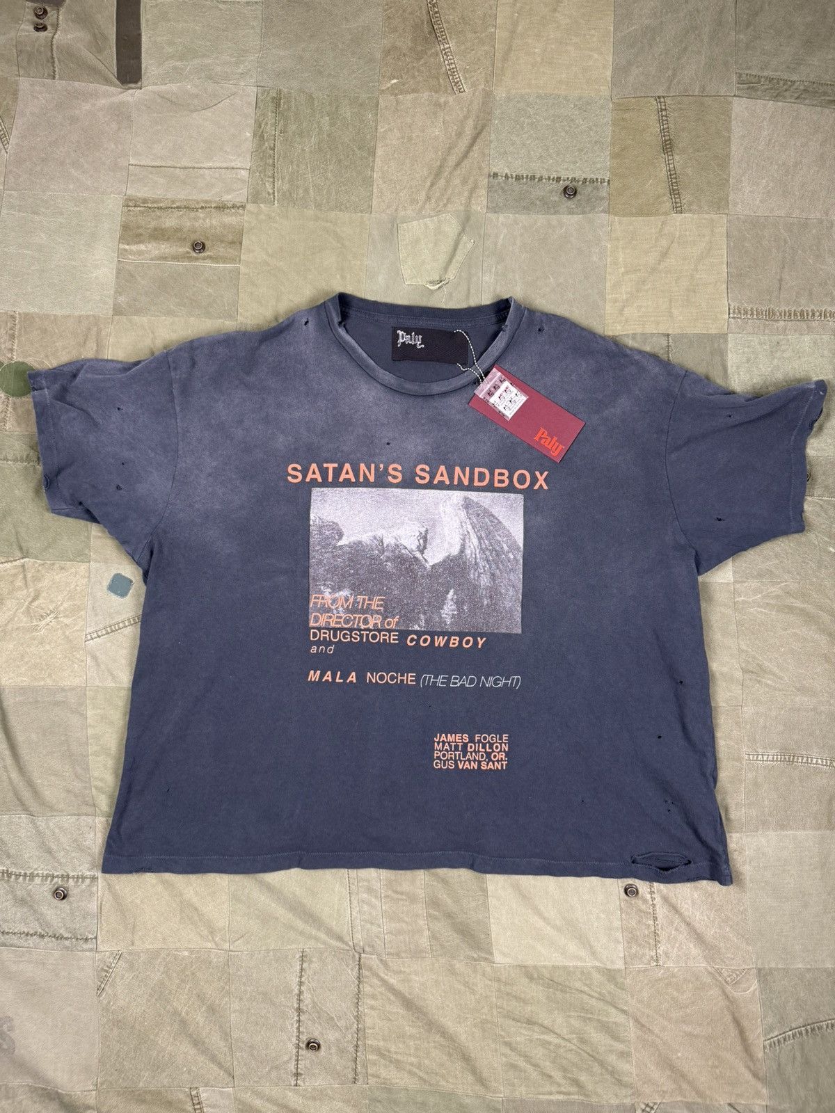 Paly Hollywood Satan's Sandbox Distressed Tee | Grailed