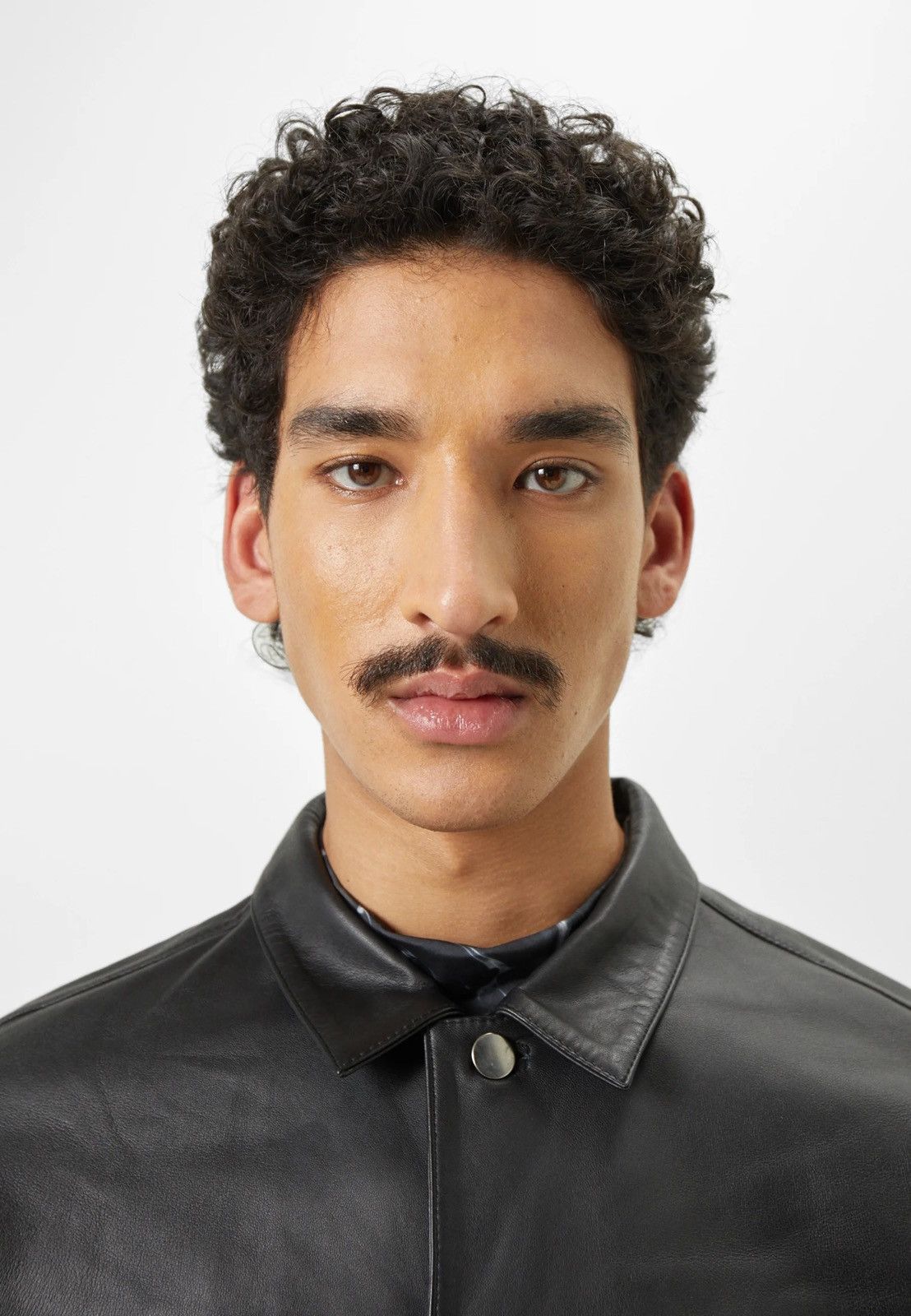 Han Kjobenhavn !DS! FW22 Han Kjobenhavn Black Leather Summer Shirt Size US M / EU 48-50 / 2 - 6 Thumbnail
