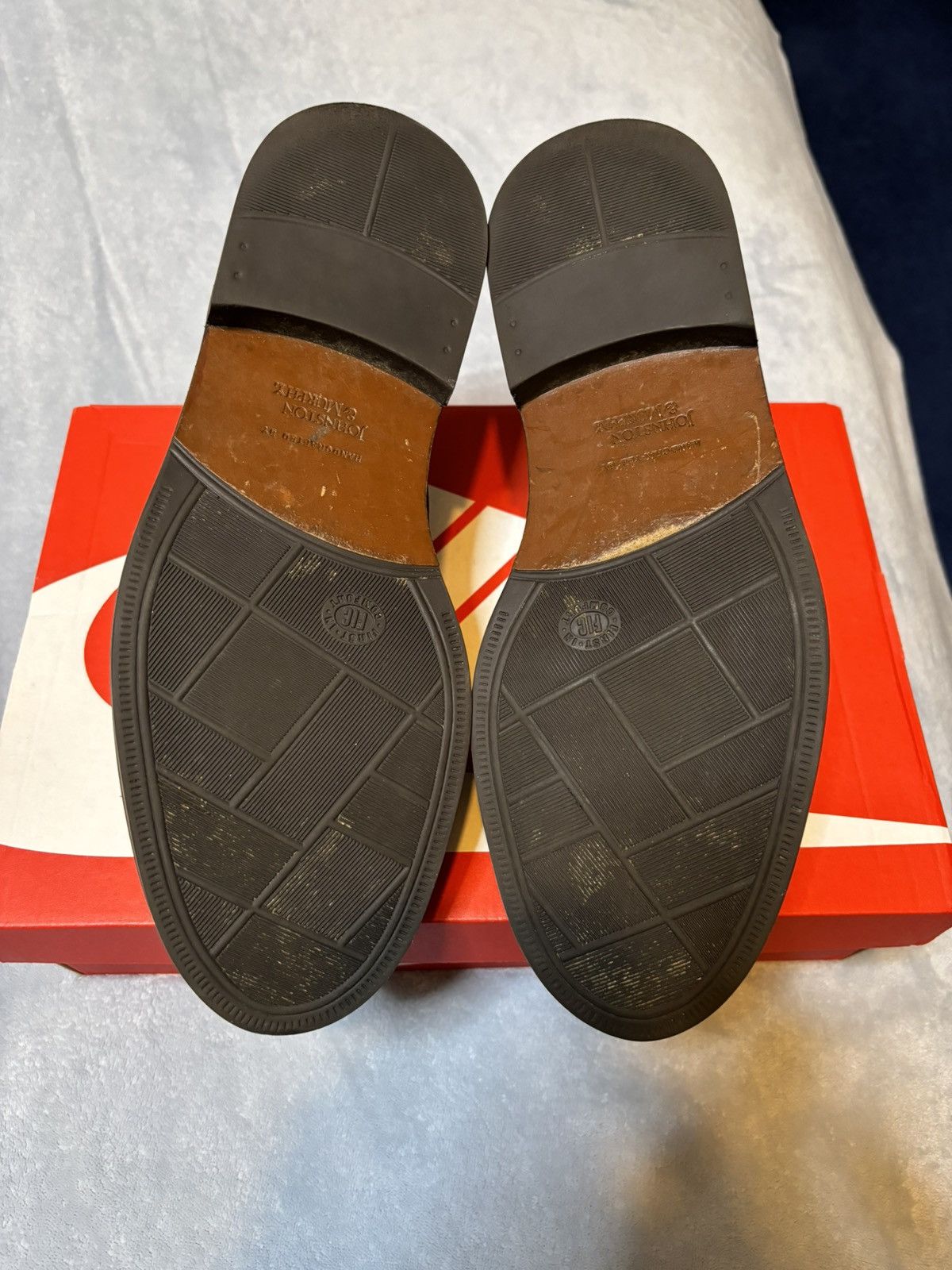 Johnston & Murphy Johnston&Murphy Men’s Dress Shoes Size 9.5 Size US 9.5 / EU 42-43 - 6 Thumbnail