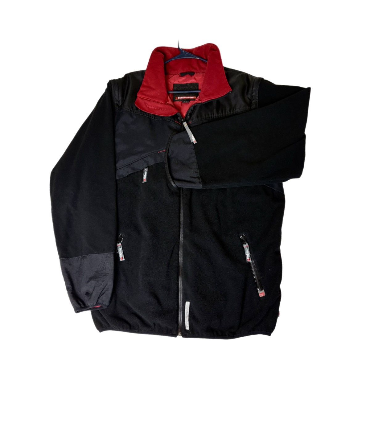 Ecko Unltd. Eckō Function 6 Pocket Convertible Zip Up Fleece Tech Jacket Size US XL / EU 56 / 4 - 3 Thumbnail