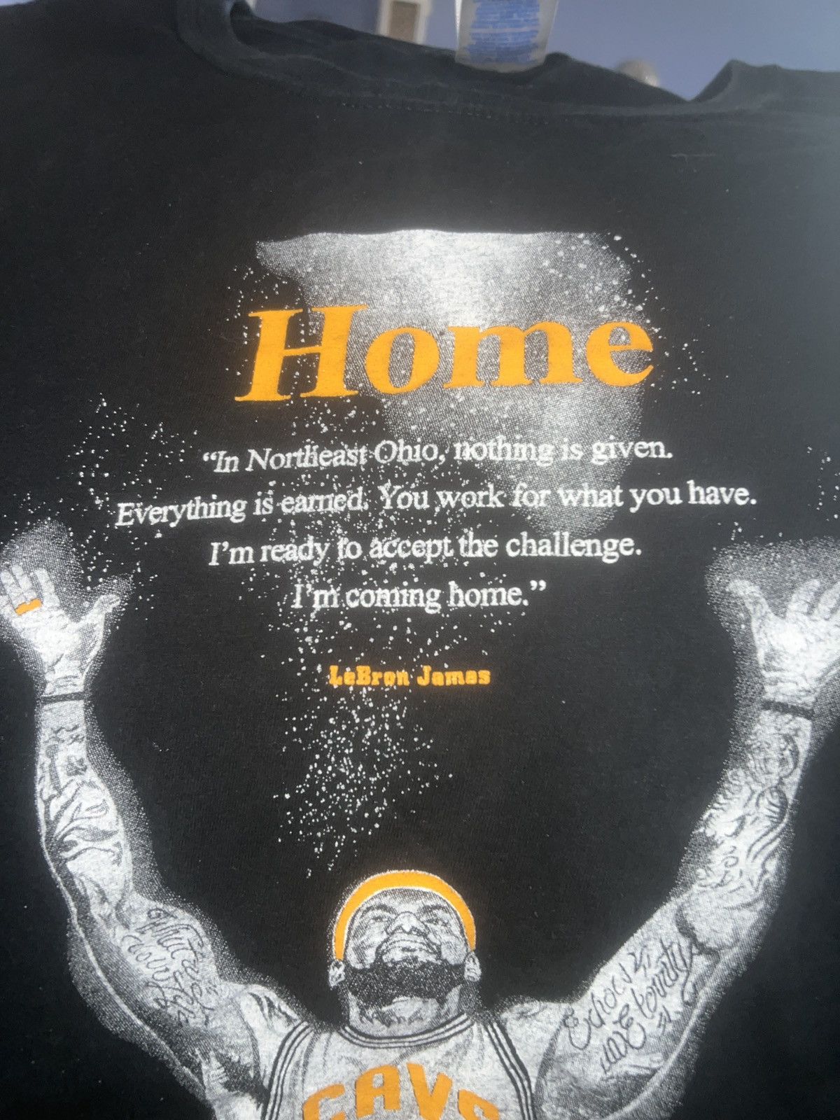 Gildan Gildan Softstyle LeBron James Home Tee Size US XL / EU 56 / 4 - 5 Thumbnail