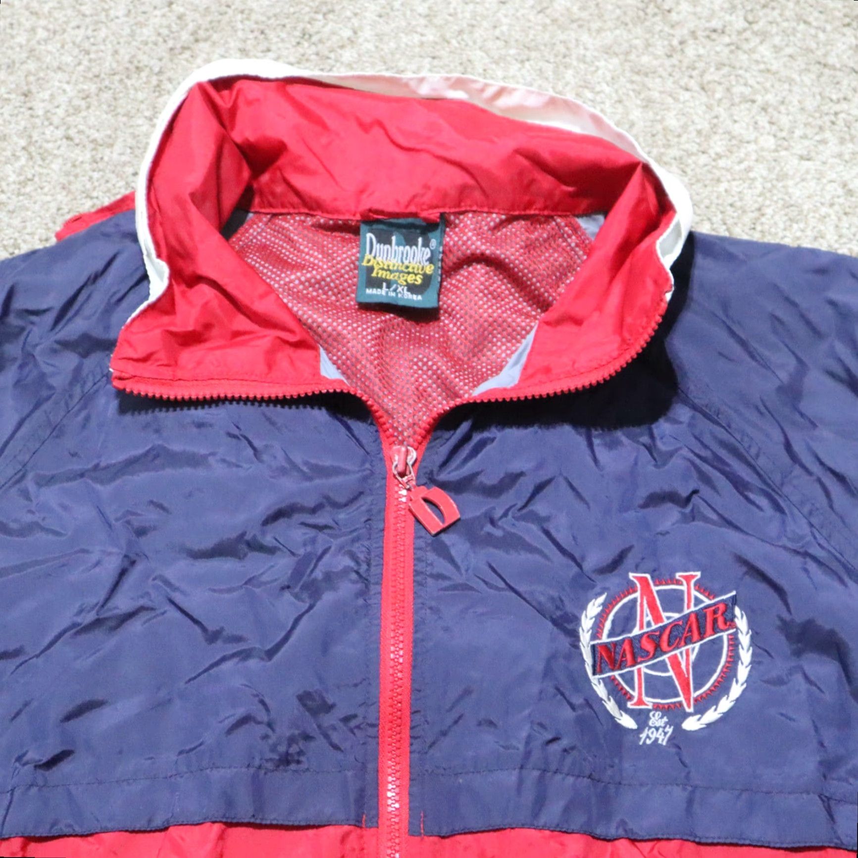 Dunbrooke VINTAGE Dunbrooke Jacket Windbreaker Shirt Blue Red Men's XL Size US XL / EU 56 / 4 - 2 Thumbnail