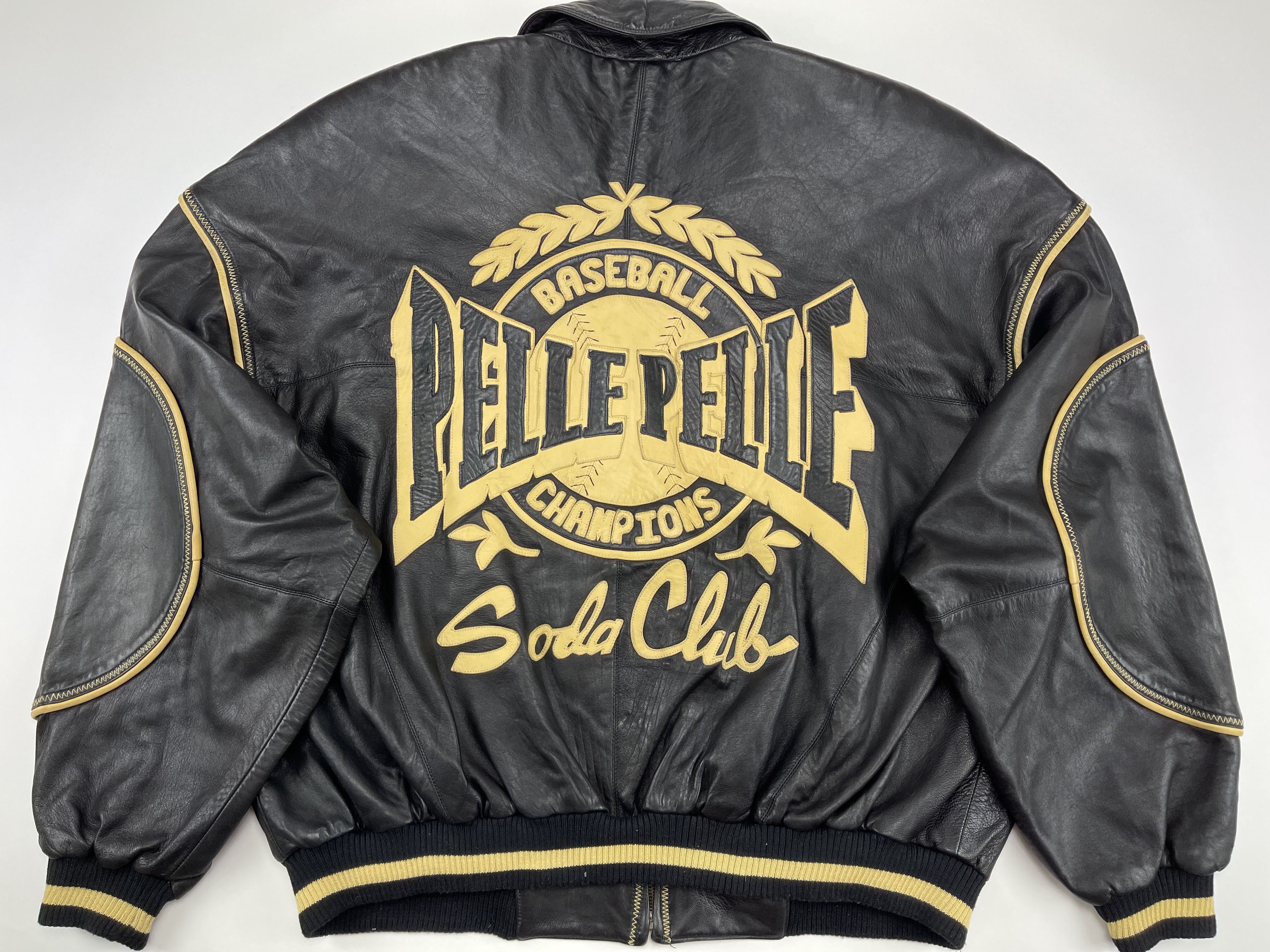 Pelle Pelle Pelle Pelle leather jacket Soda Club vintage Marc Buchanan L Size US L / EU 52-54 / 3 - 1 Thumbnail