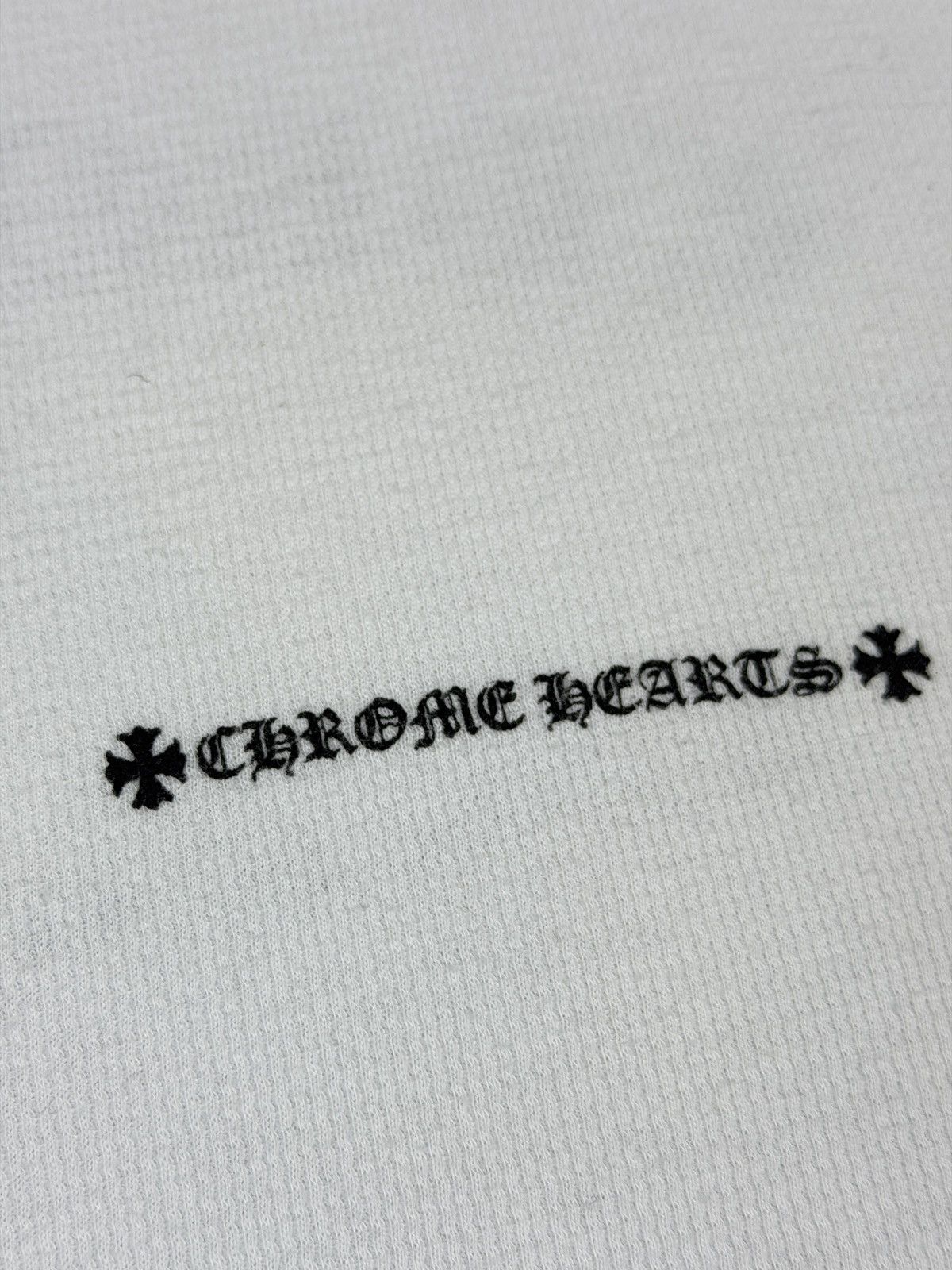Chrome Hearts RARE CHROME HEARTS THERMAL LONGSLEEVE Size US XXL / EU 58 / 5 - 3 Thumbnail