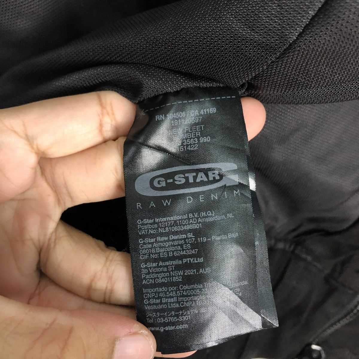 G-Star 🔥VINTAGE CROPPED BIKER JACKET G STAR RAW MULTI POCKETS Size US XS / EU 42 / 0 - 22 Thumbnail