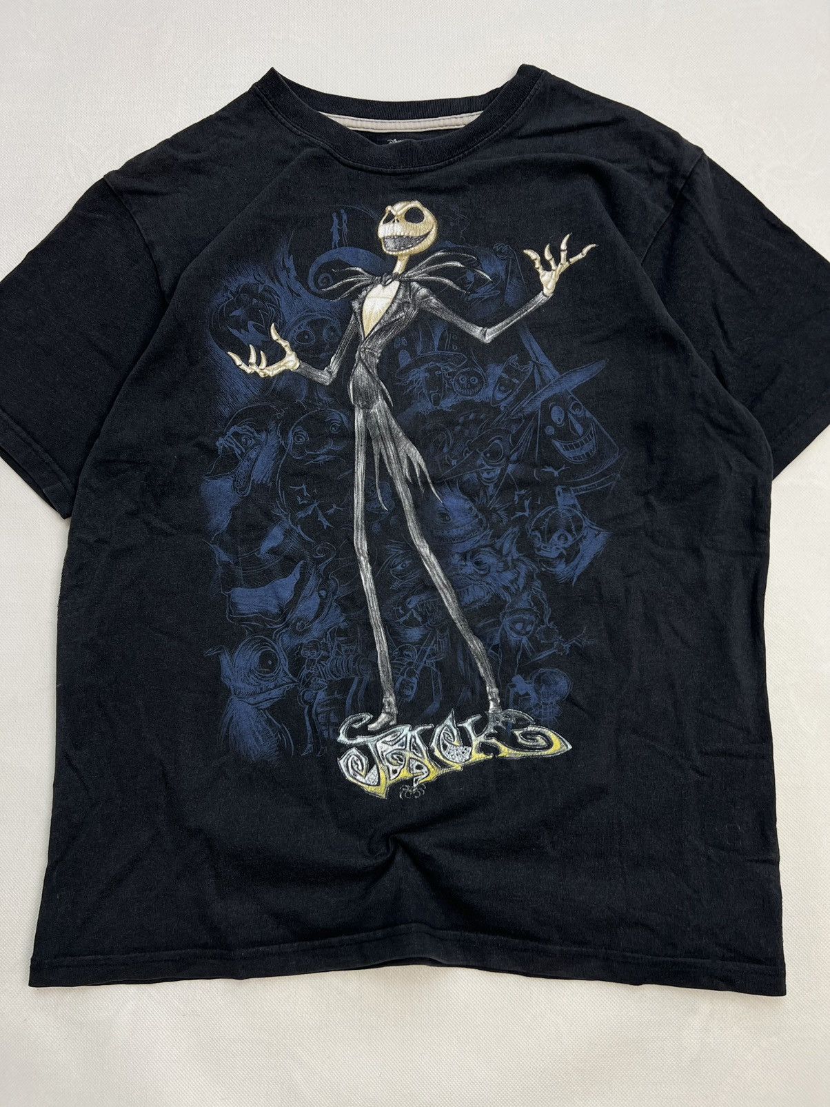 Disney Tshirt Disney Jack Horror Size US M / EU 48-50 / 2 - 2 Thumbnail
