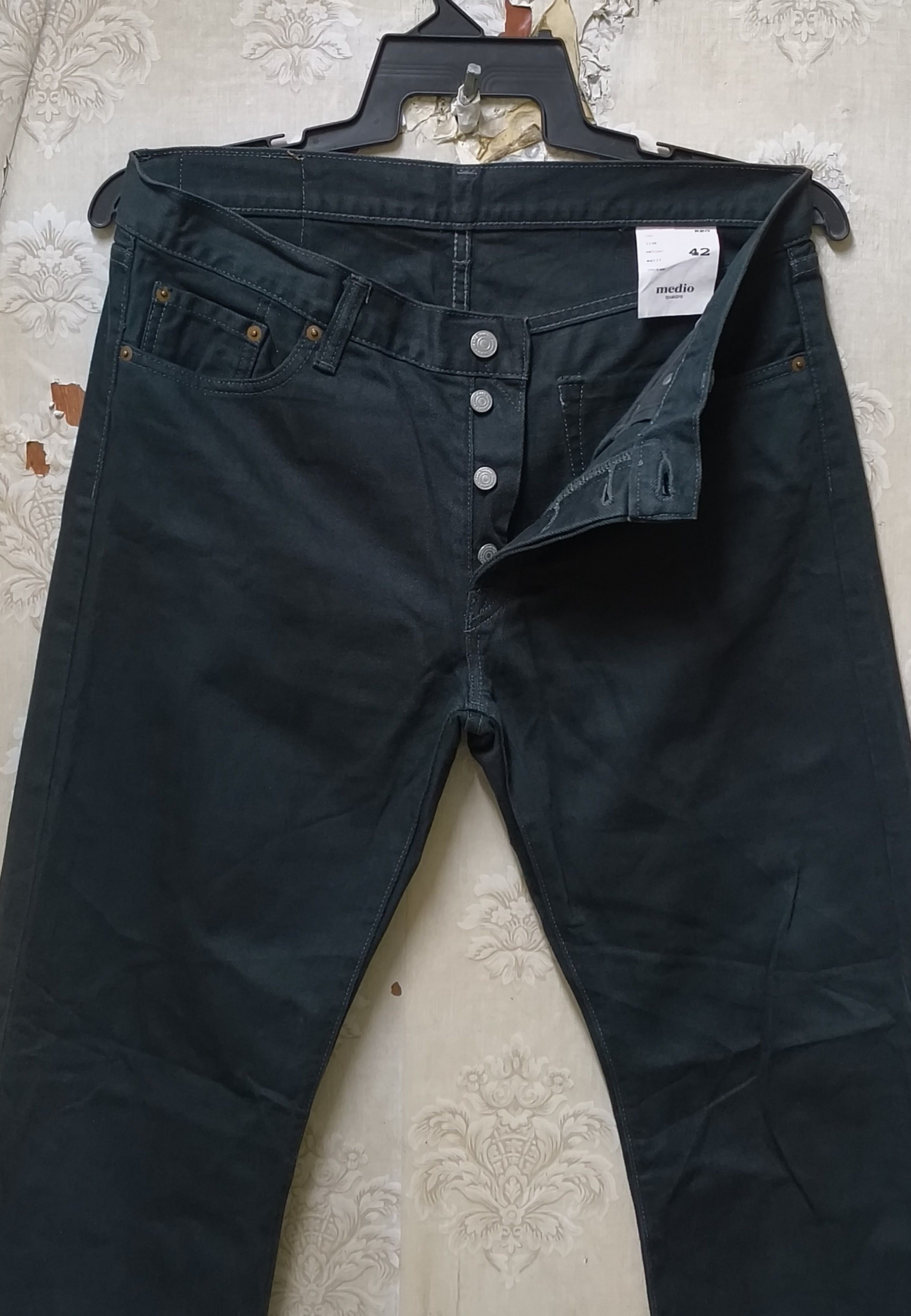 Japanese Brand Quadro Medio Jeans Vintage made in Japan Size US 35 - 6 Thumbnail