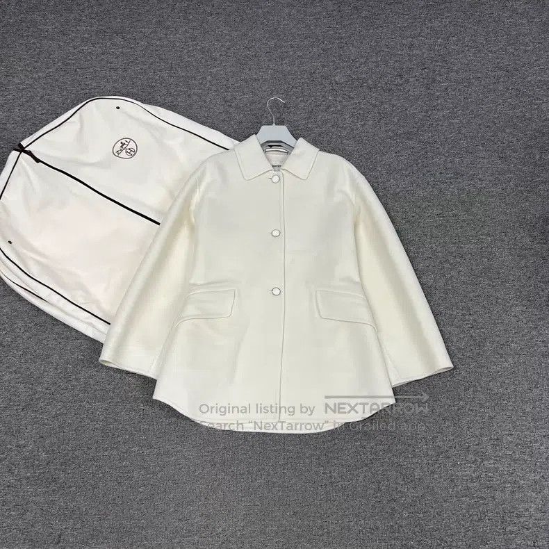 Hermes Hermes Equestrian Three-Button Notched Lapel Coat Size S / US 4 / IT 40 - 1 Thumbnail